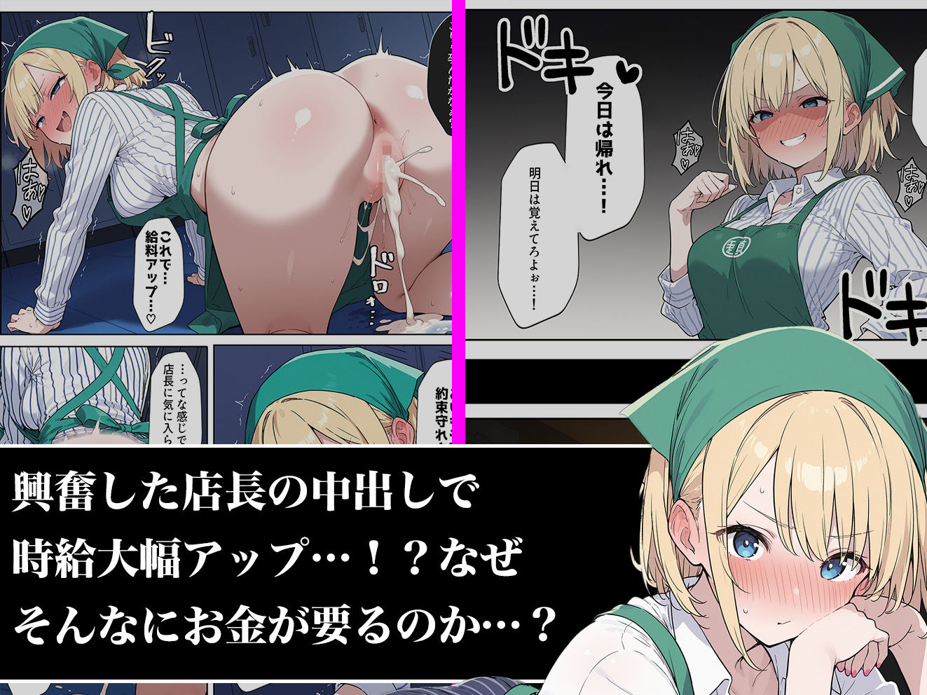 俺の前だとド変態になる金髪ギャルの話 サンプル4ページ目