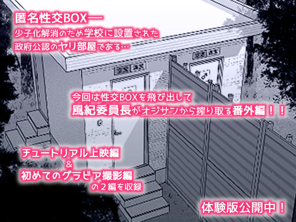 匿名性交BOX 番外編  チュートリアル上映編＆初めてのグラビア撮影編 サンプル9ページ目