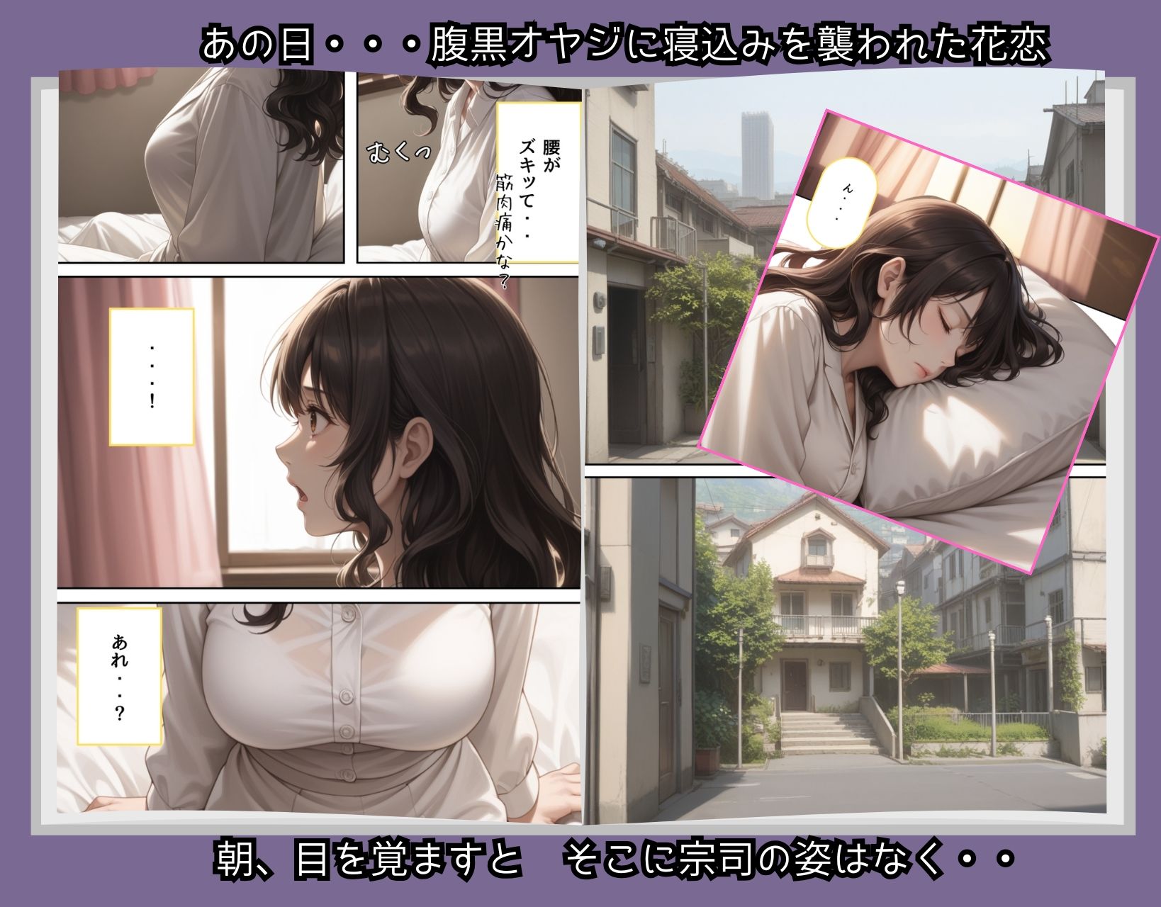 〜寝取られた妻と娘〜うぶな生娘の純潔をー・【淫らな秘密の契約編】 サンプル1ページ目