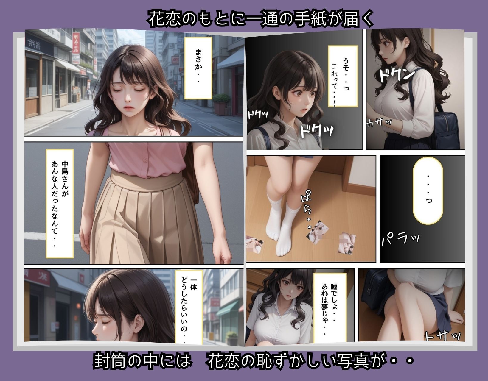 〜寝取られた妻と娘〜うぶな生娘の純潔をー・【淫らな秘密の契約編】 サンプル3ページ目