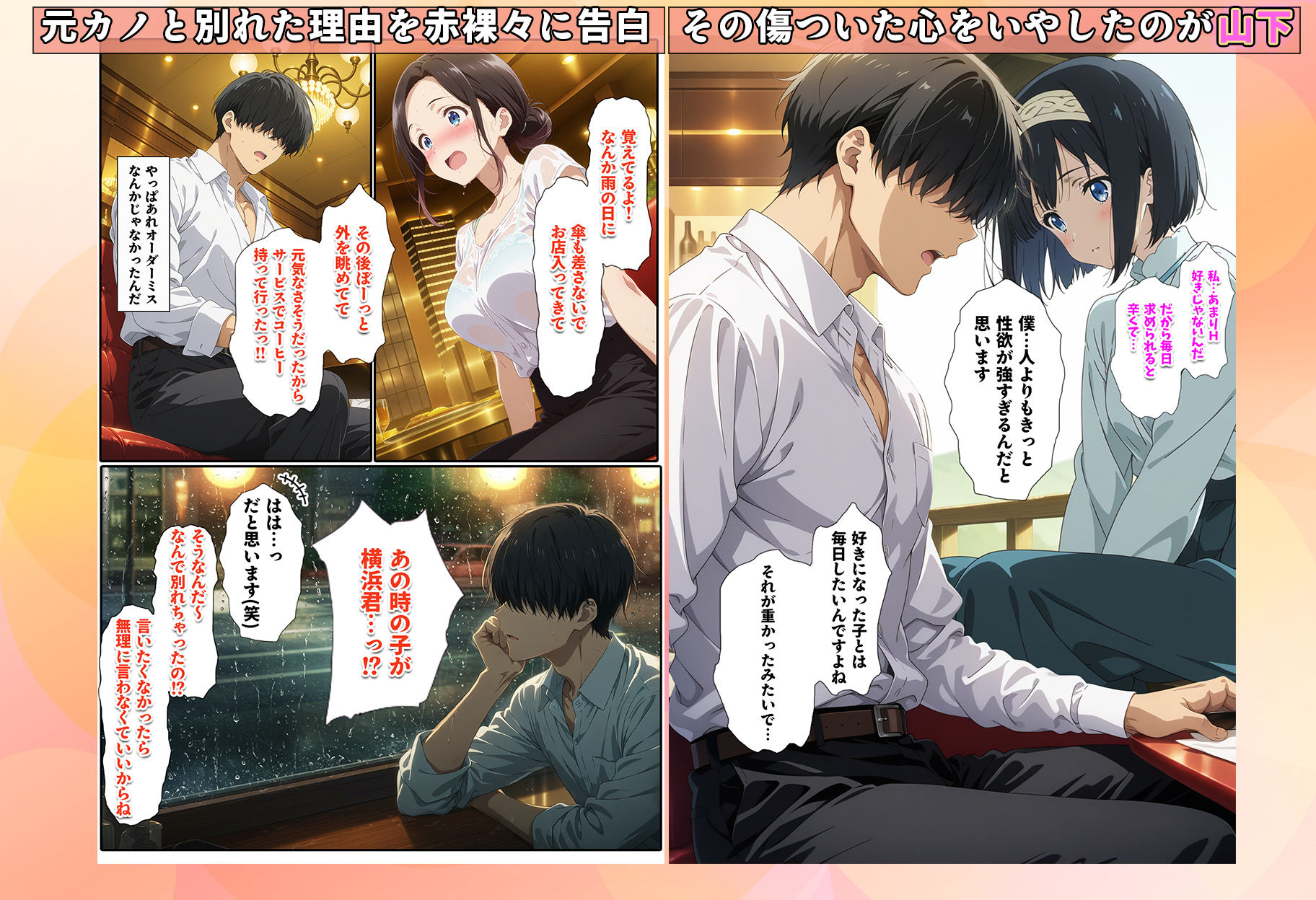 人一倍性欲の強い僕とレスのパート主婦 サンプル4ページ目