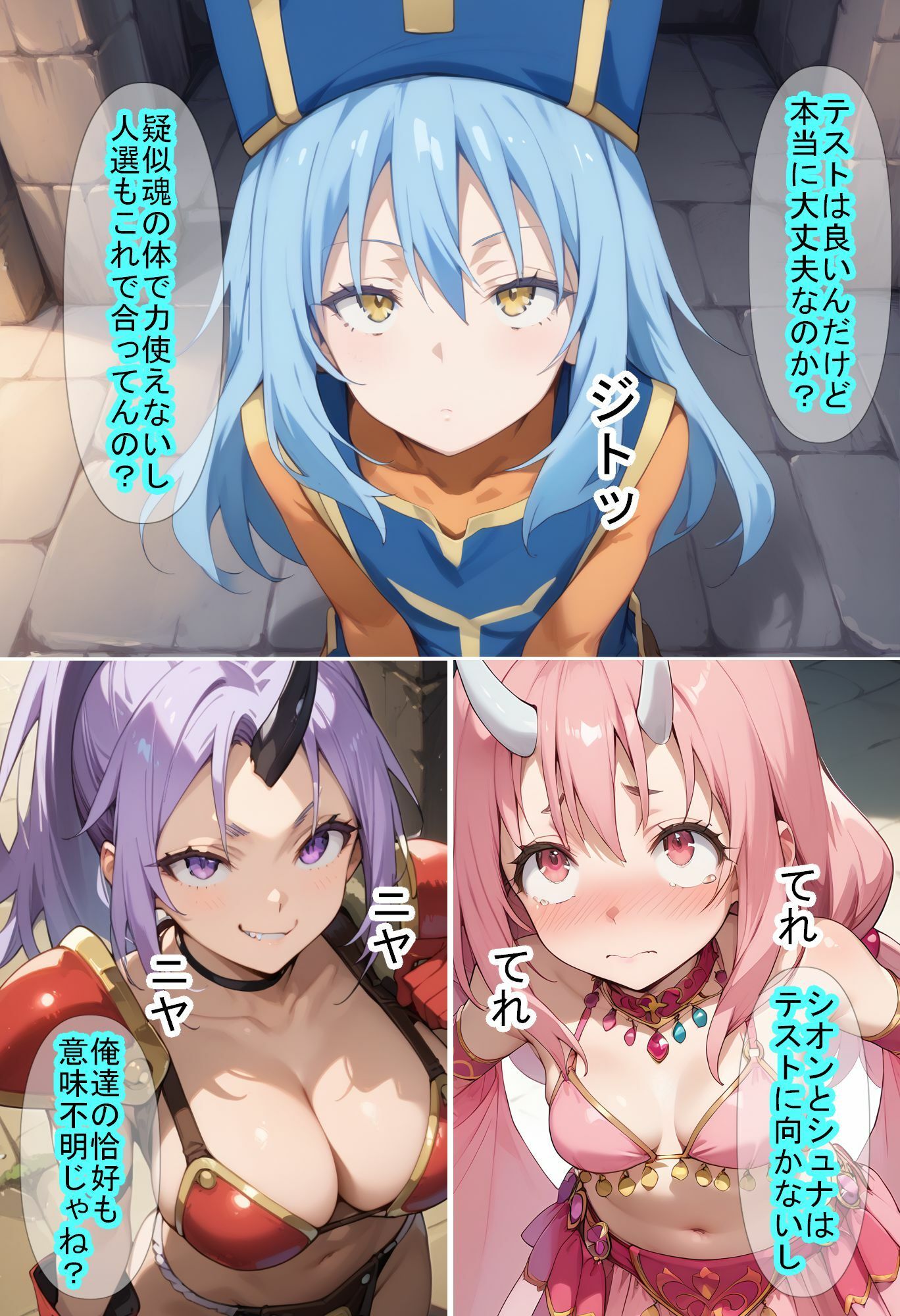 【転〇ラ】魔王ラミ〇スの新迷宮がエロトラップダンジョンだった件 サンプル2ページ目