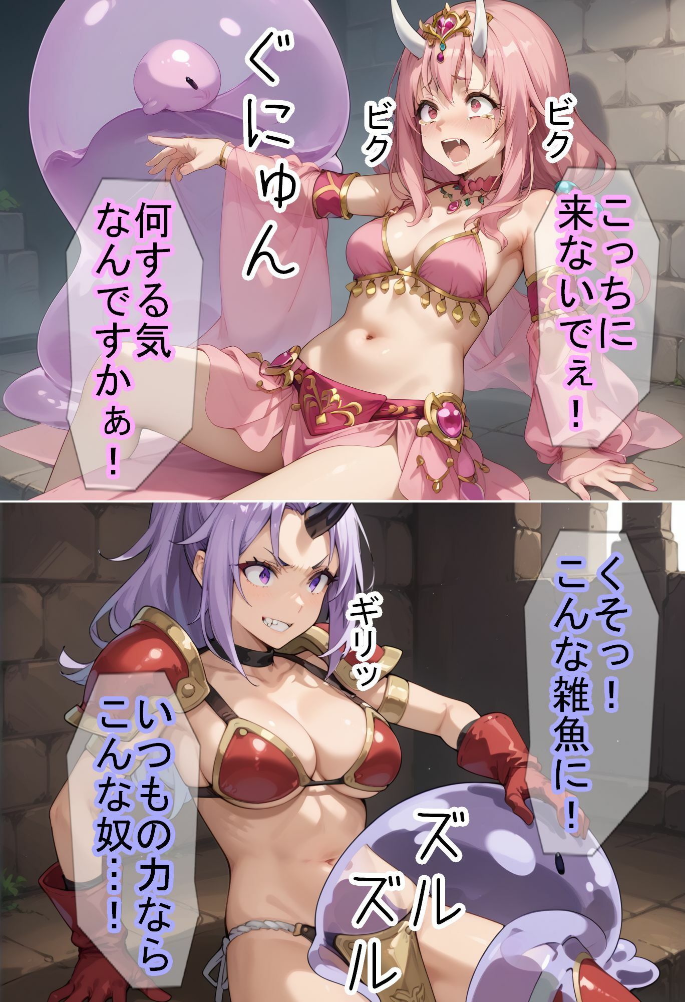 【転〇ラ】魔王ラミ〇スの新迷宮がエロトラップダンジョンだった件 サンプル7ページ目