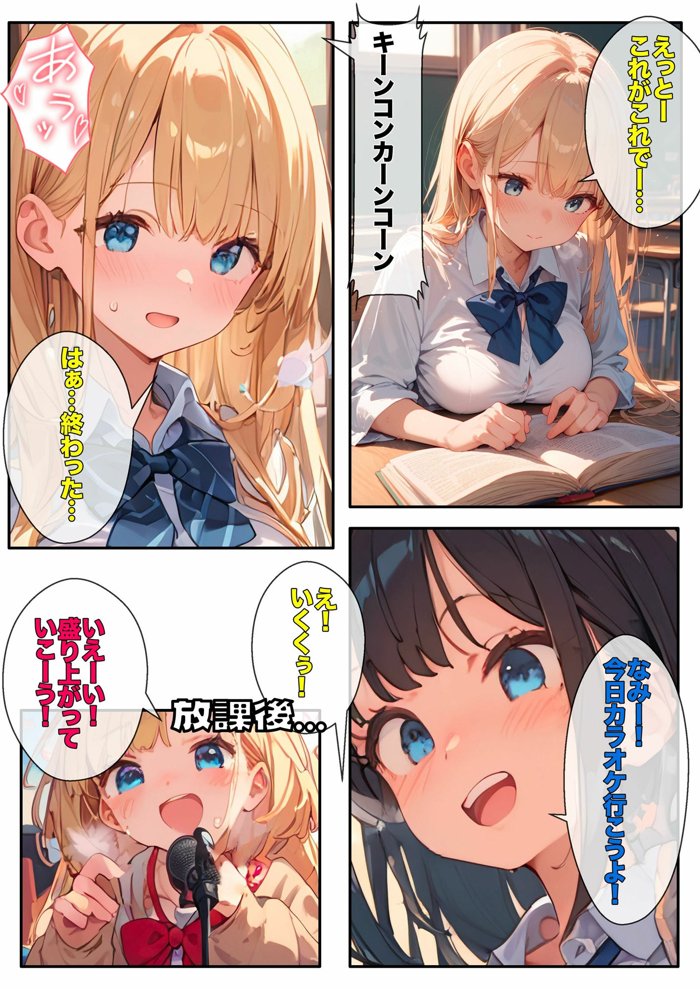 押しに弱いエッチな体をした女の子は男の言いなりになってヤリマン化する運命 サンプル2ページ目