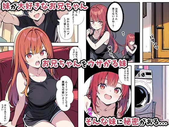 性欲ムンムンツンデレ妹が俺のパンツでオナニーしてたので我慢出来ず膣内出しした話 サンプル2ページ目