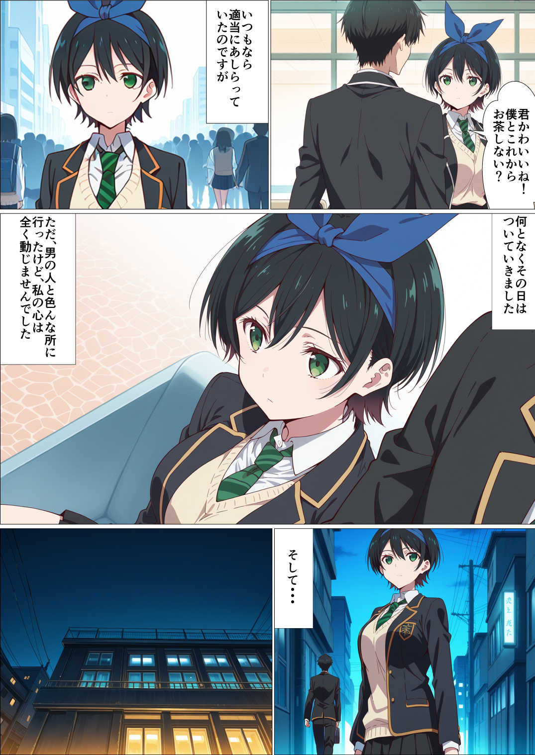 p活女子お借りします サンプル4ページ目