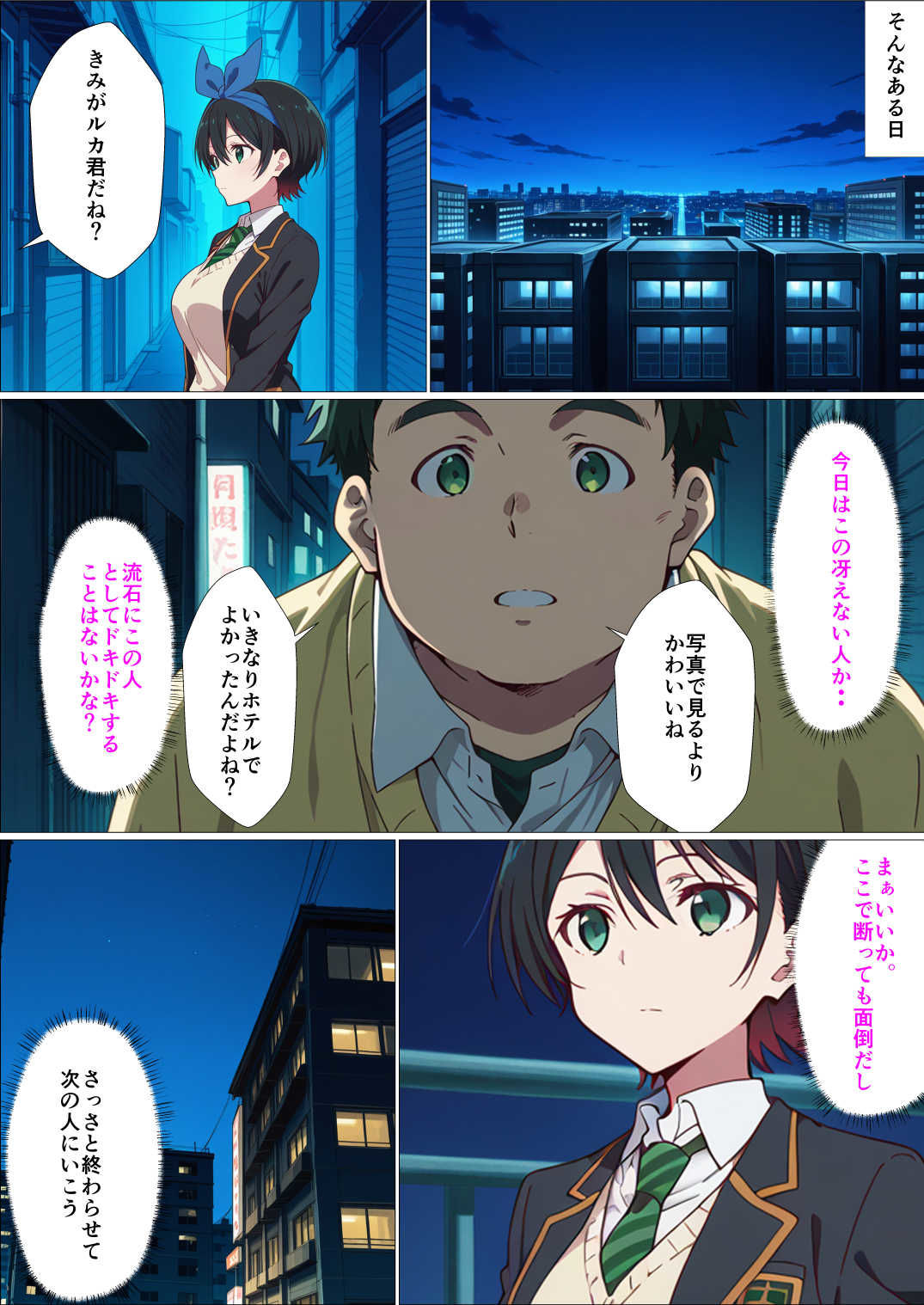 p活女子お借りします サンプル7ページ目