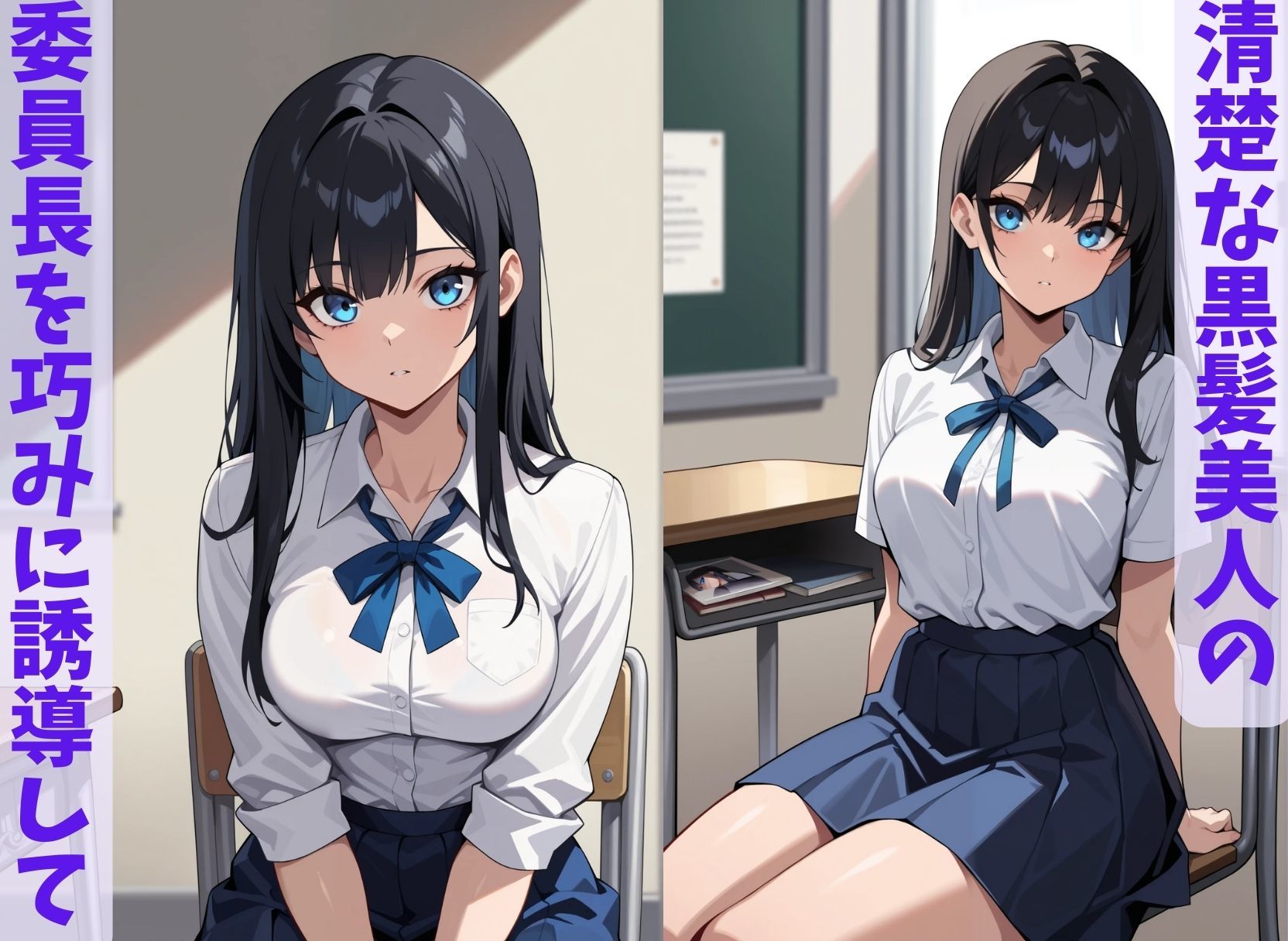 委員長は僕の催◯ドール1 （トランス誘導編） 〜トランス洗脳で言いなりの操り人形にマインドコントロール〜 サンプル1ページ目