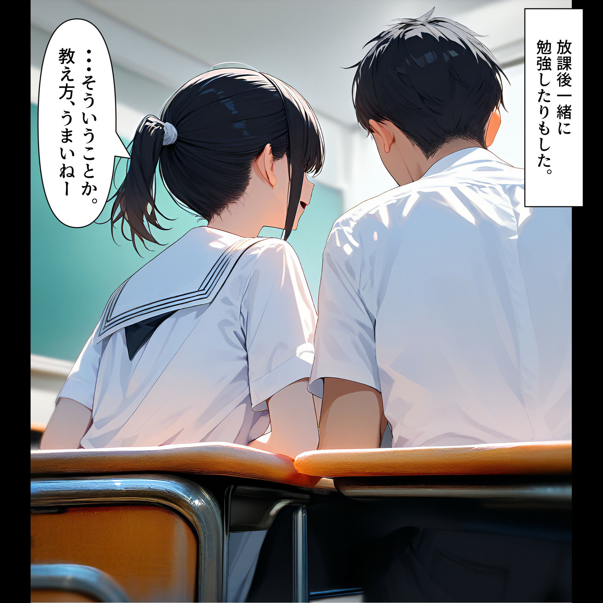 時が止まった学校で10 サンプル3ページ目