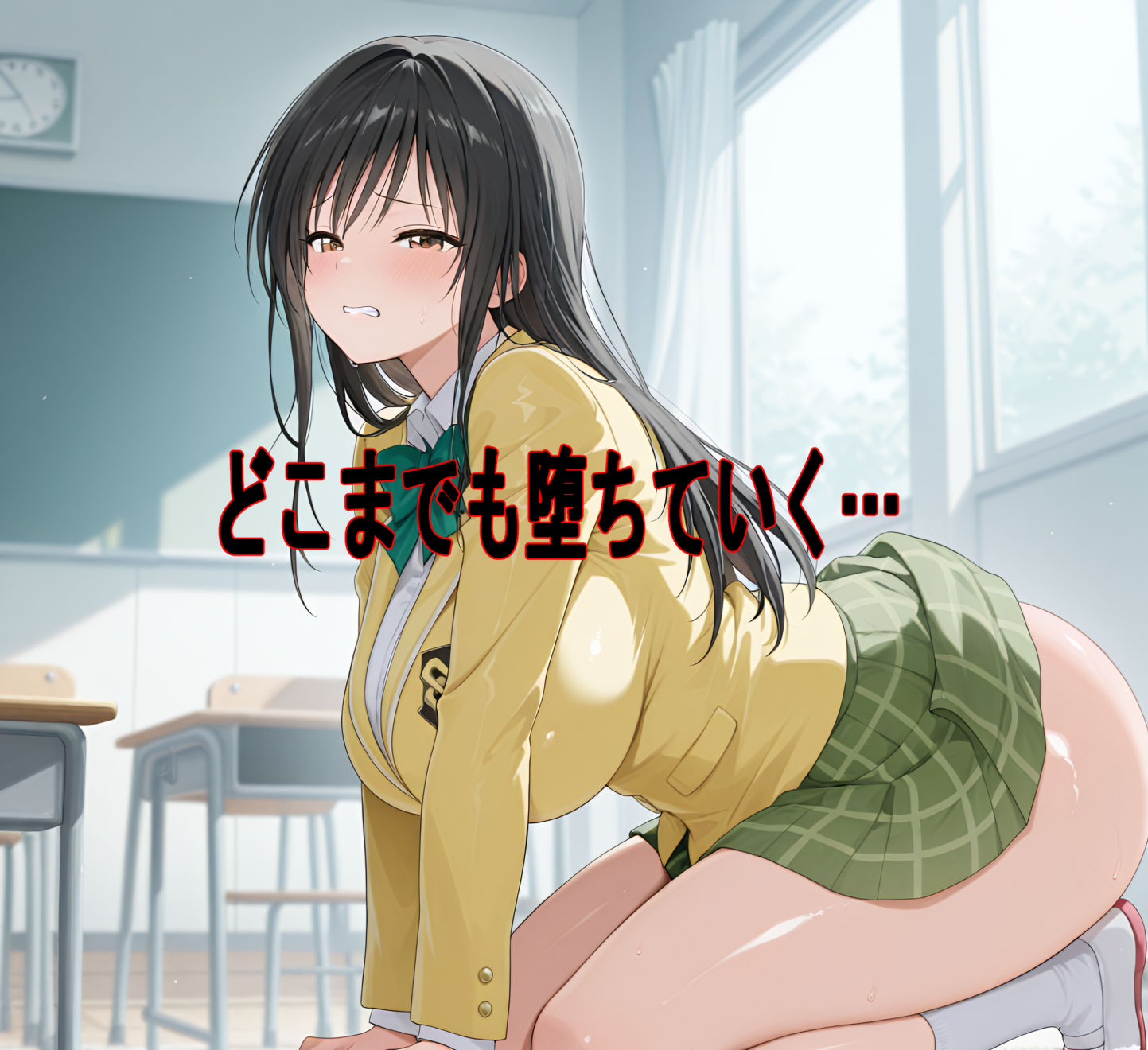 カラダがハレンチすぎるムチムチ風紀委員を絶対に墜とす  PART2 サンプル4ページ目