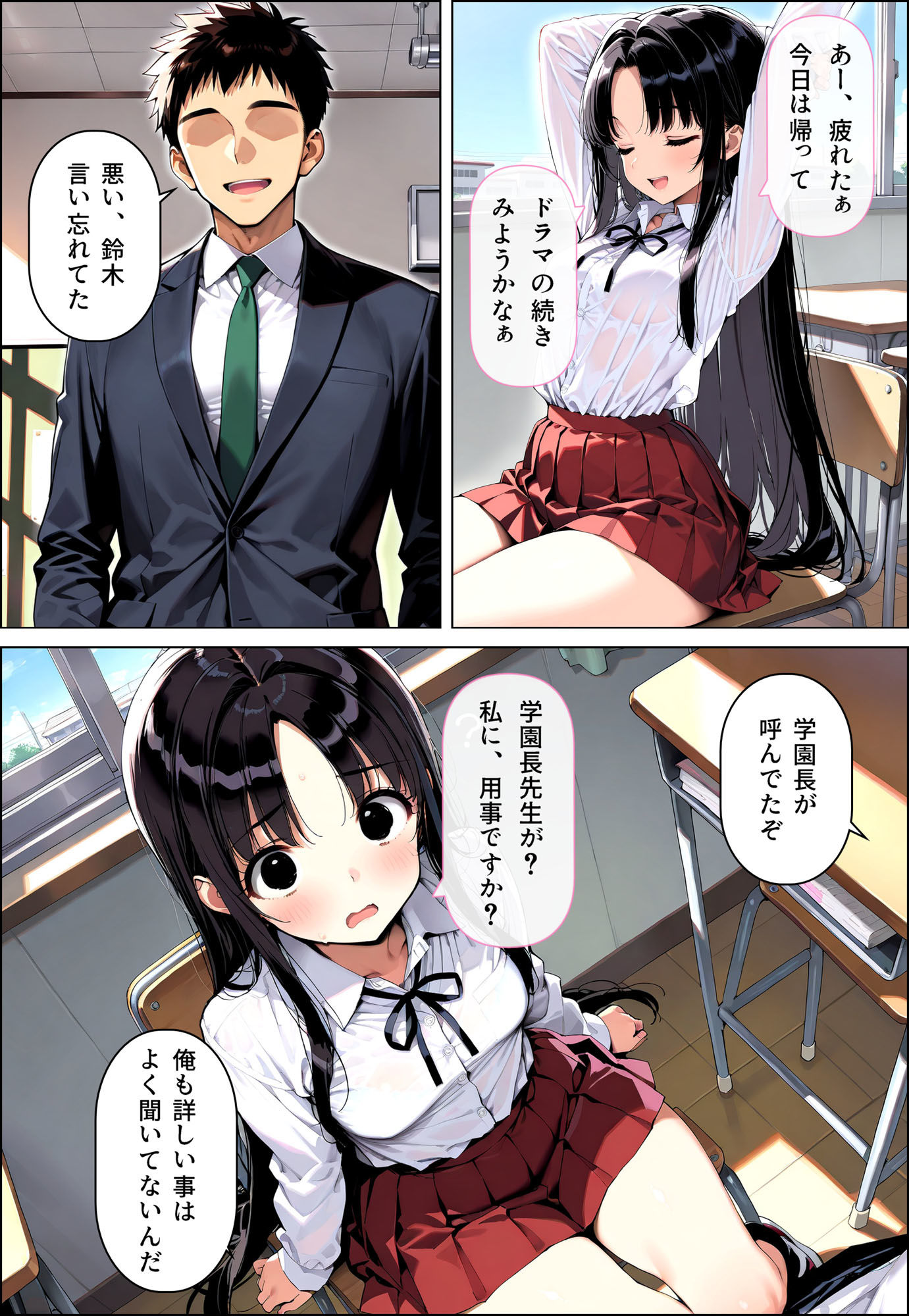 綾ちゃん凌〇日記 サンプル2ページ目