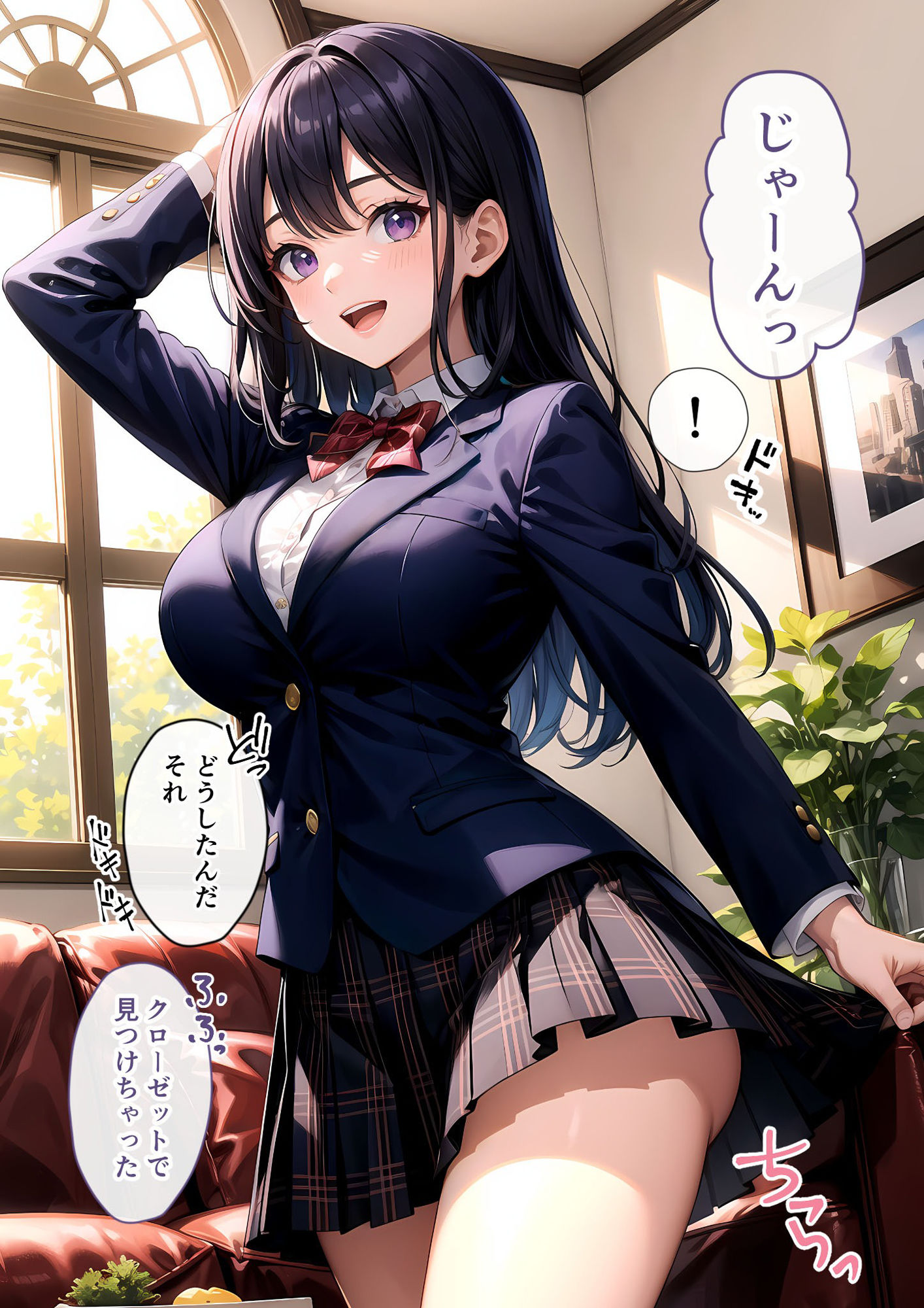 いちゃLOVE純情ベッドルーム〜思い出の卒業式、制服姿の彼女と青春ときめきエッチ〜 サンプル4ページ目