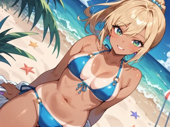 ツンデレ天国  金髪ギャル サンプル2ページ目