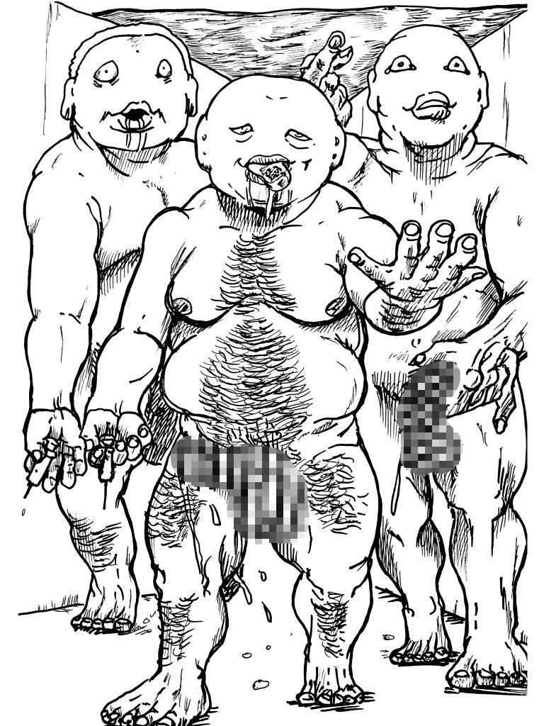 ラストバトル  身を挺して家族を逃したママ サンプル5ページ目
