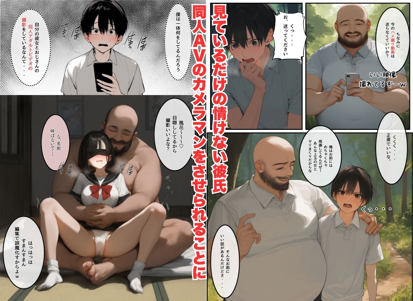 【僕の寝取らせ夏休み】あの日見た種付けプレスを僕はまだ忘れられない サンプル6ページ目