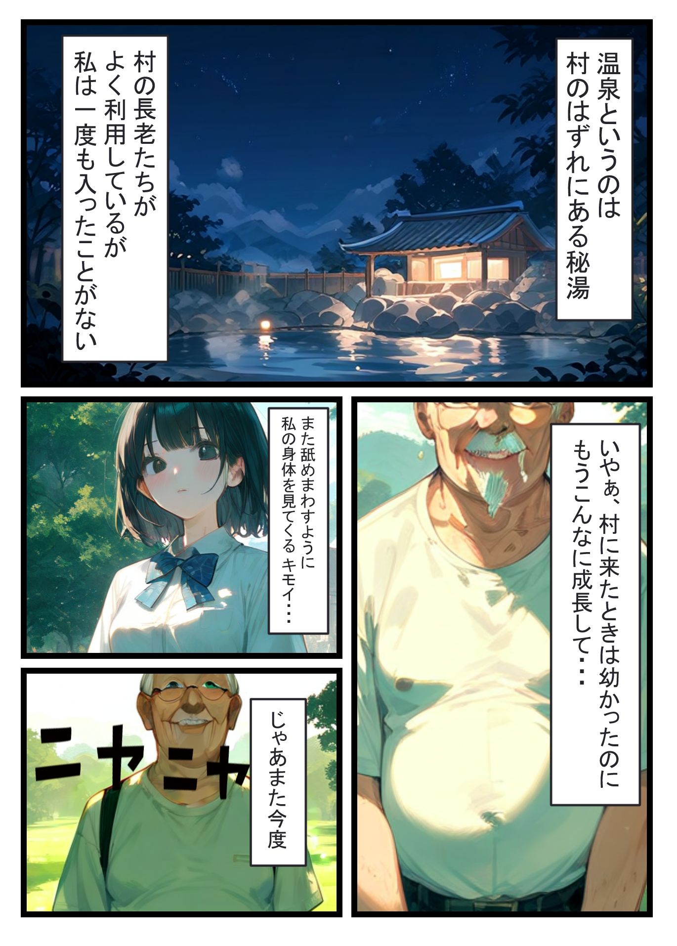白濁の禊 サンプル3ページ目