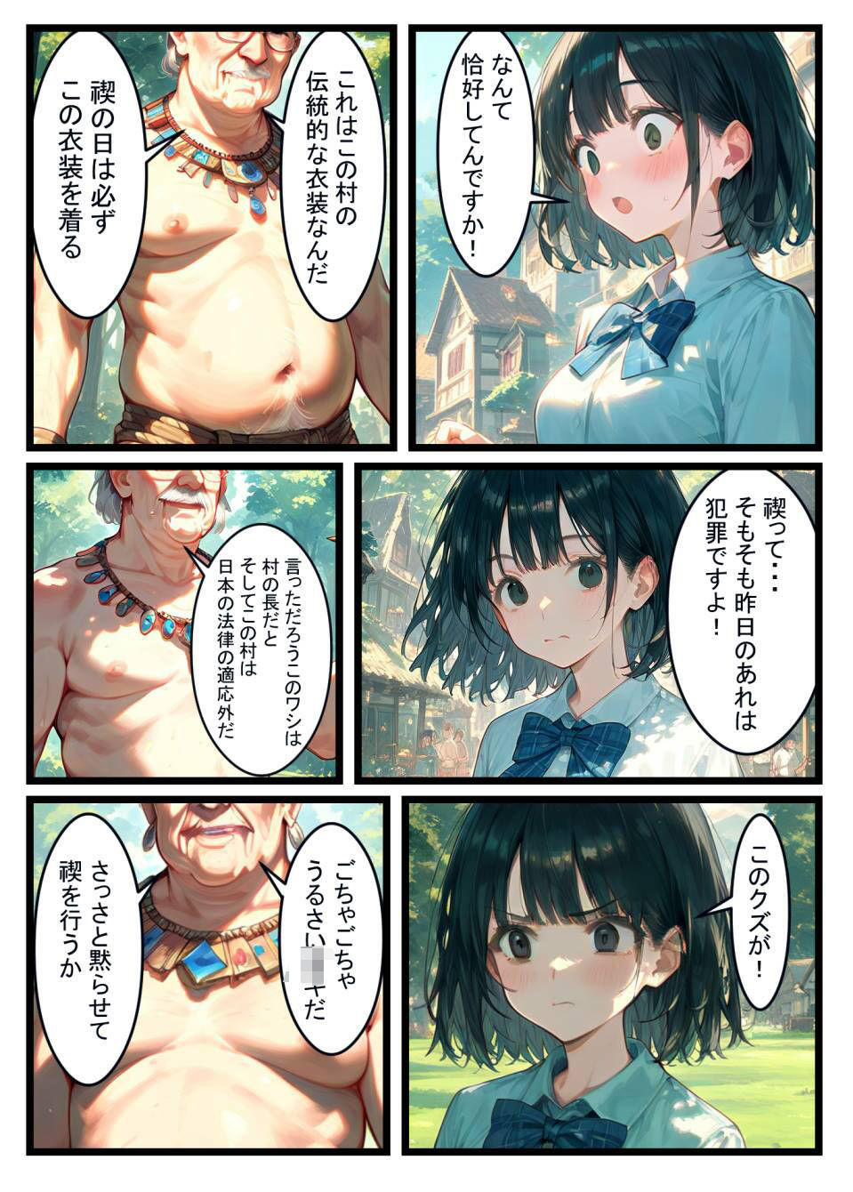 白濁の禊 サンプル8ページ目