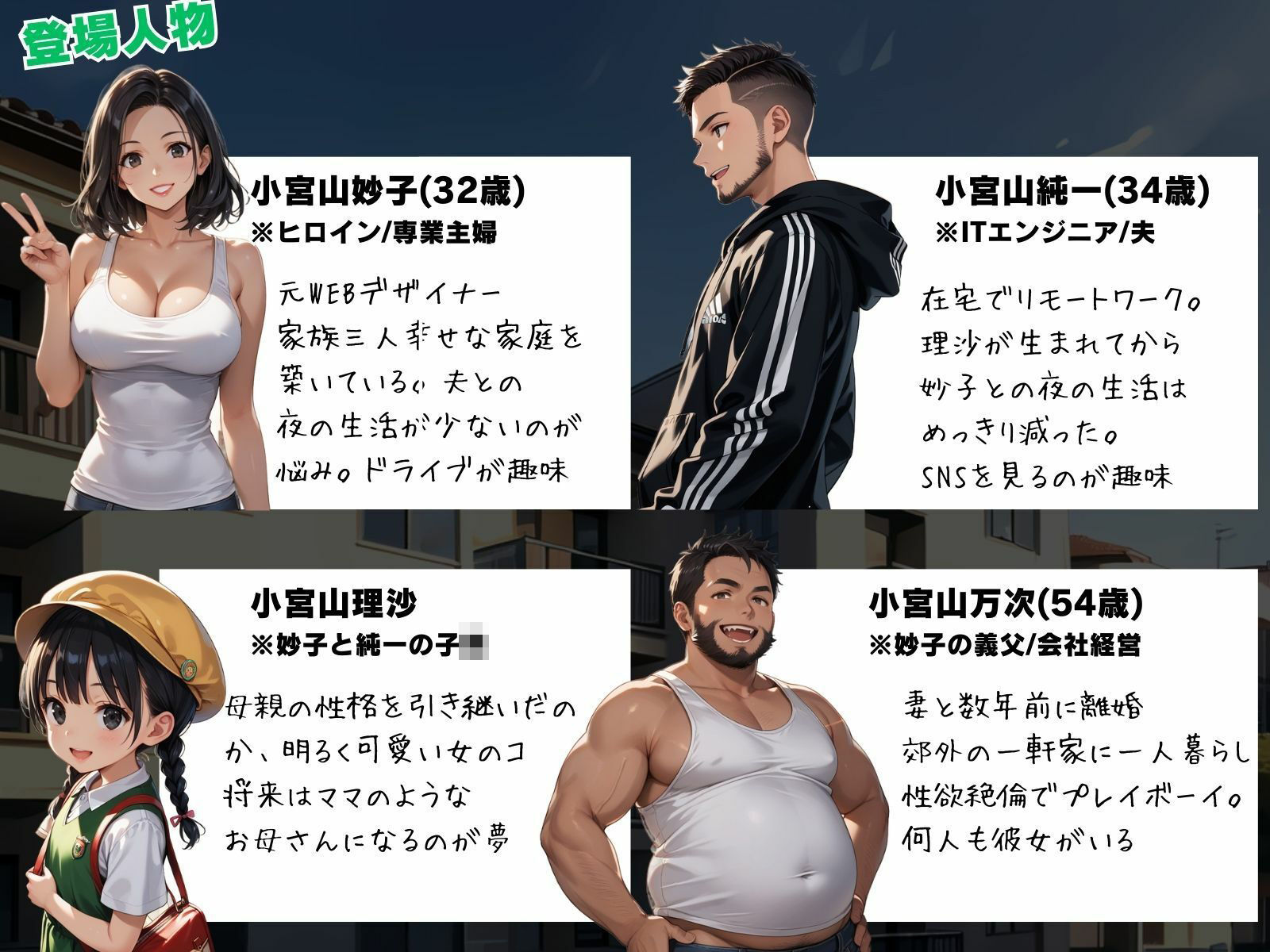 義父の計画 5 〜種付け記念日〜 妙子編 （上巻） サンプル1ページ目
