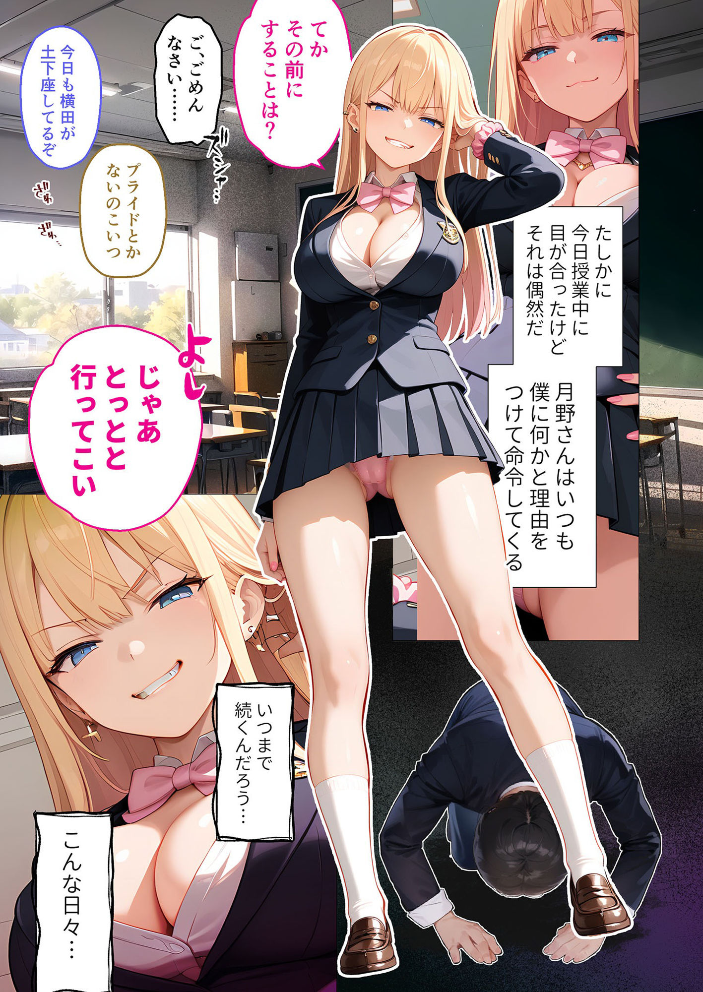 ご都合エッチ最強アプリ第1話 〜生意気なメスを徹底攻略！〜 サンプル5ページ目