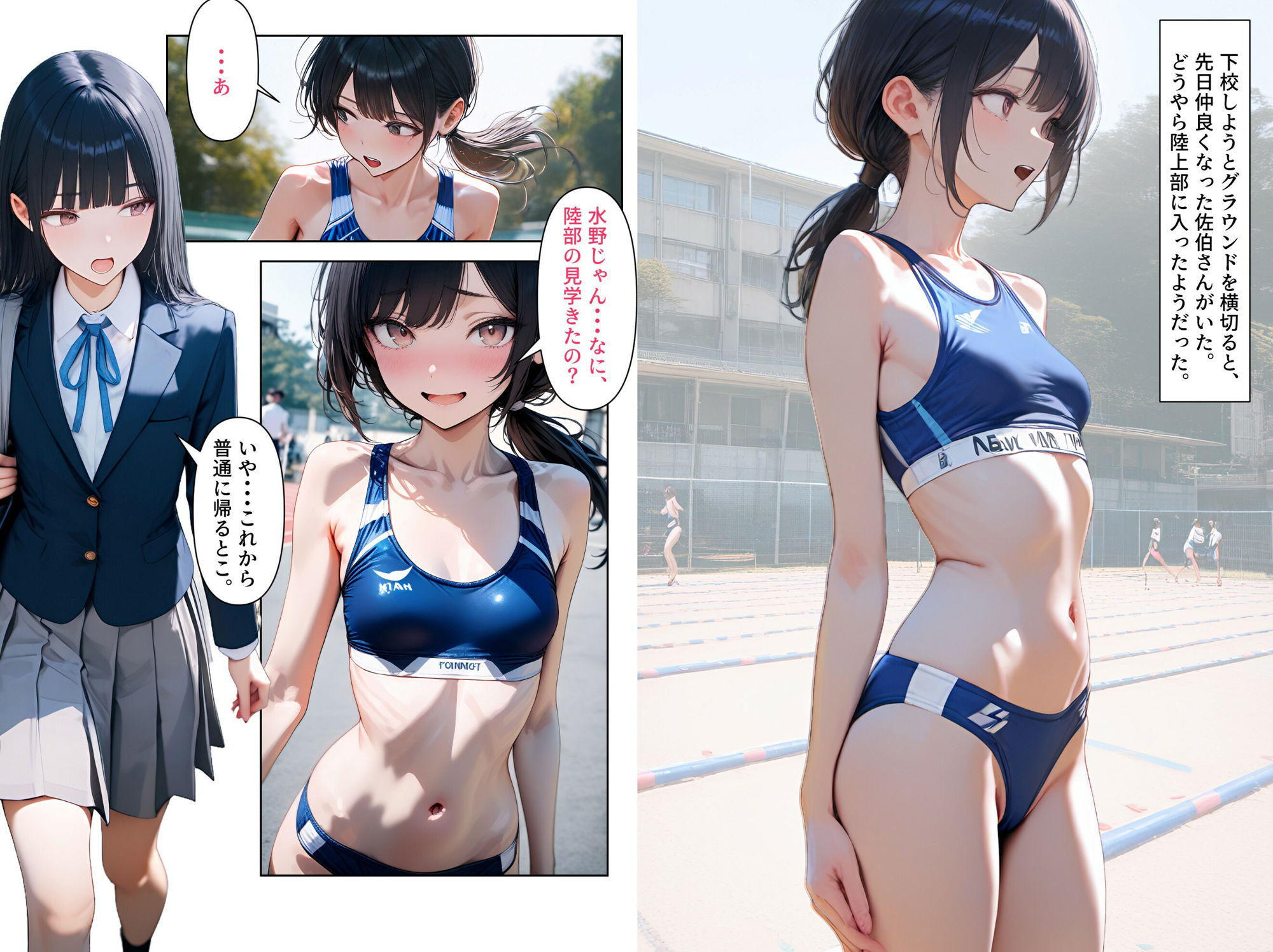 女装男子のJKハーレム生活3 サンプル1ページ目