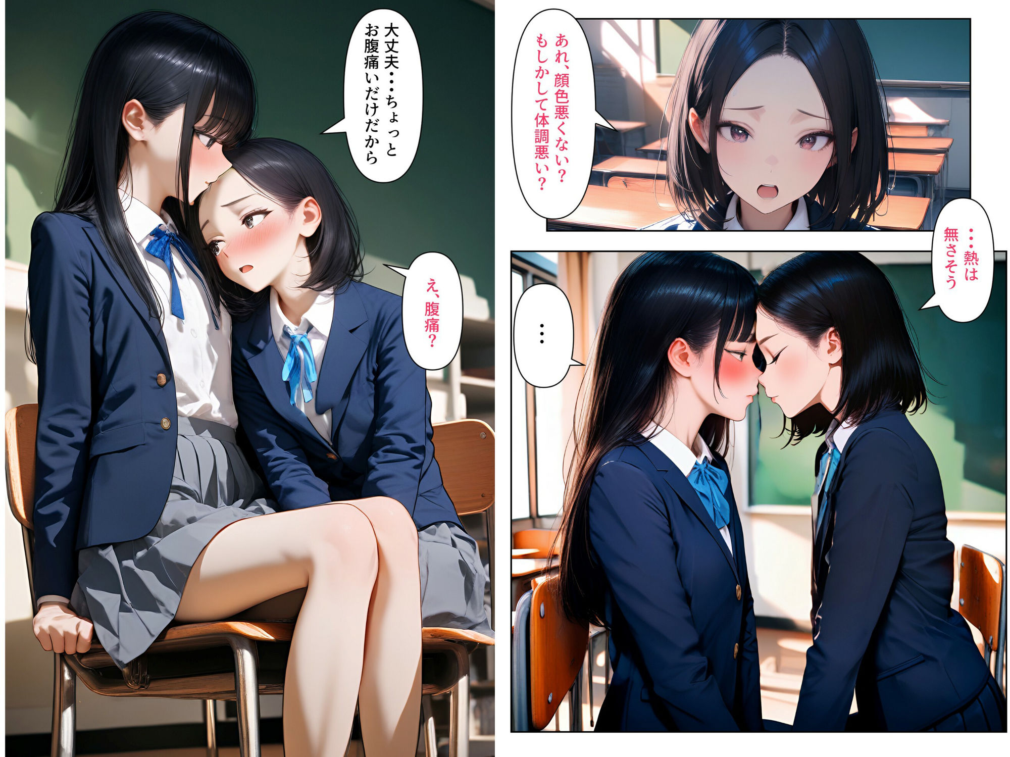 女装男子のJKハーレム生活3 サンプル7ページ目