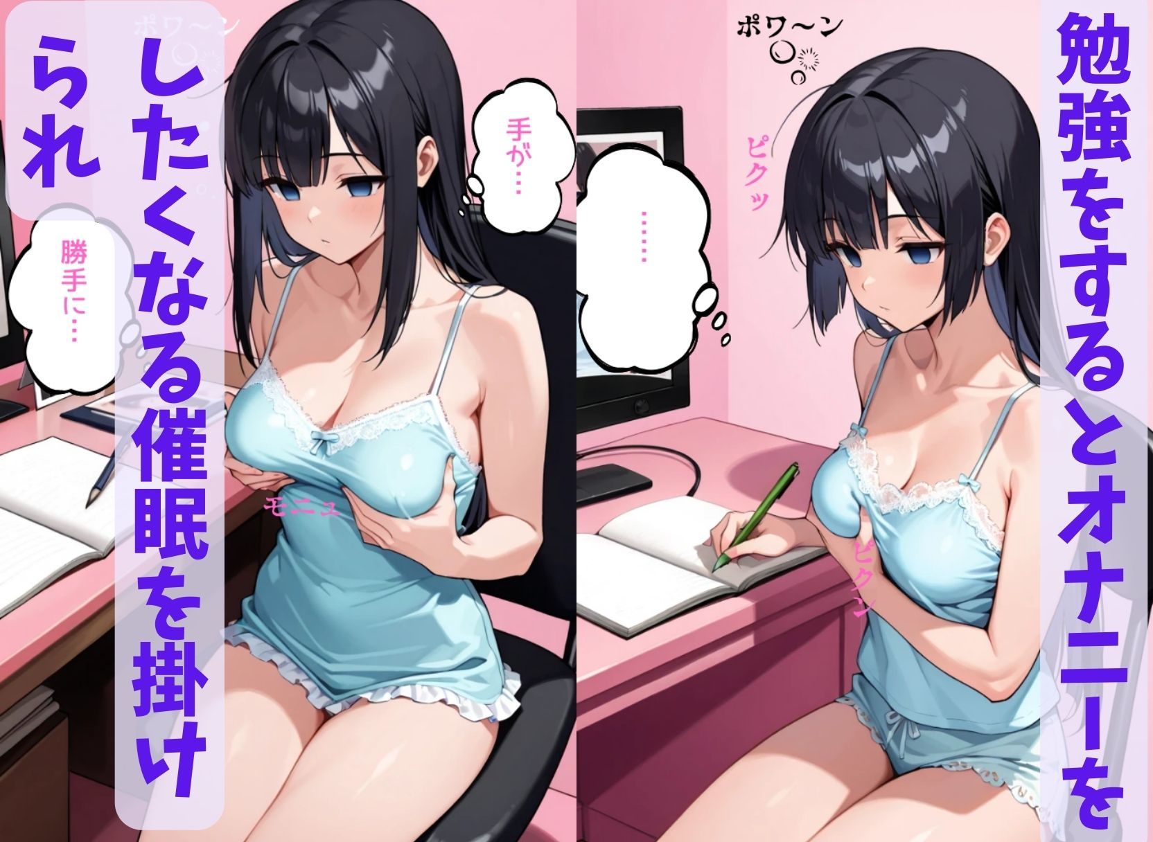委員長は僕の催◯ドール3 （後催◯・オナニー）中編  〜トランス暗示で言いなりの操り人形にマインドコントロール〜 サンプル3ページ目