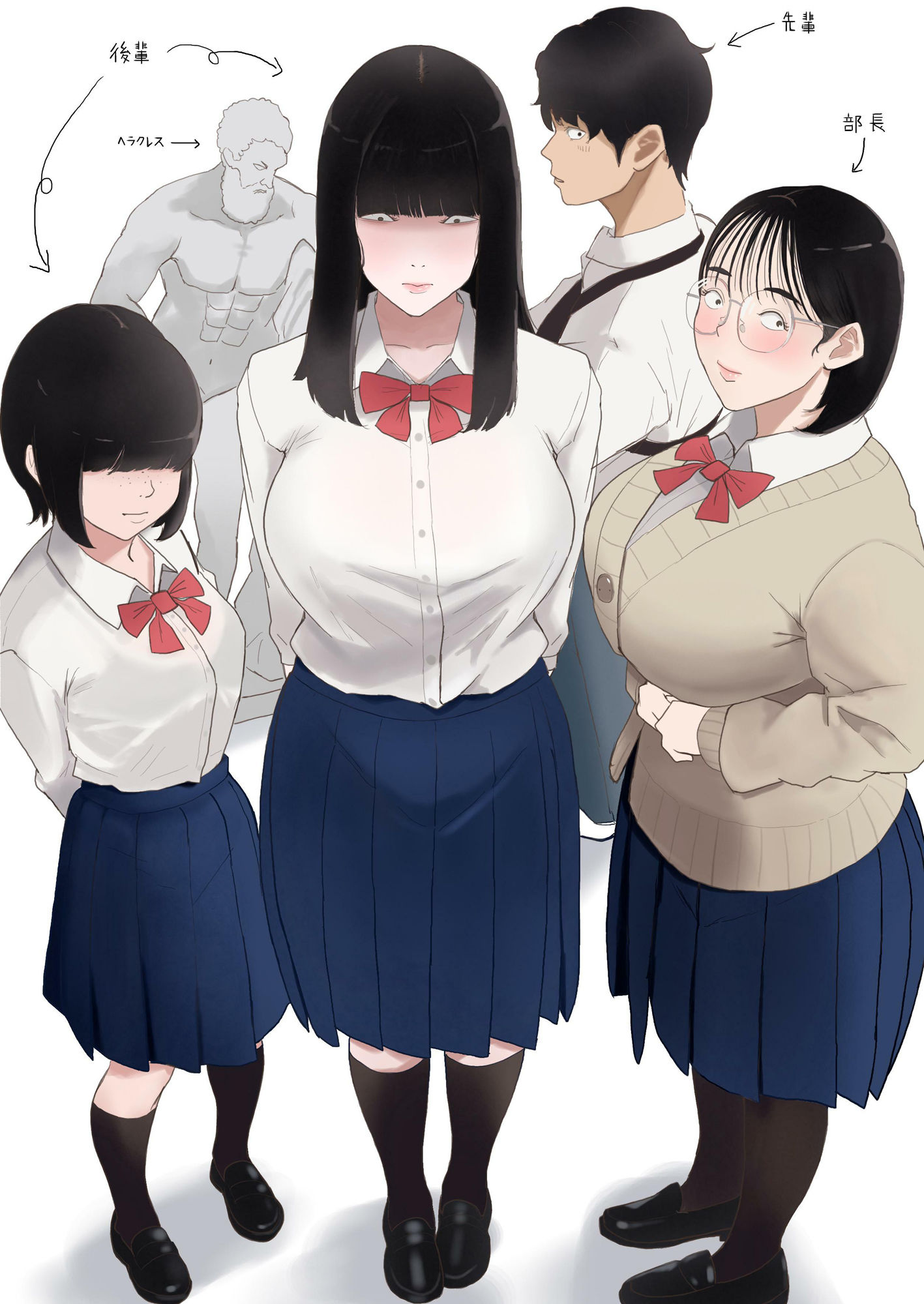 ジミコノトリコ サンプル2ページ目