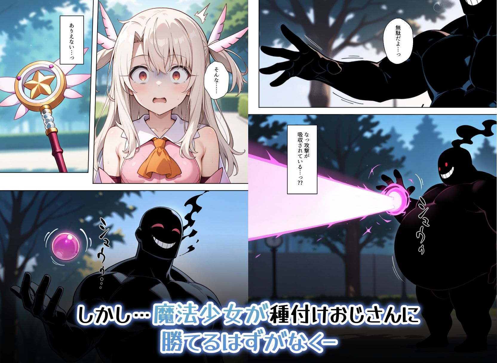 魔法少女完全敗北快楽に墜ちる サンプル5ページ目