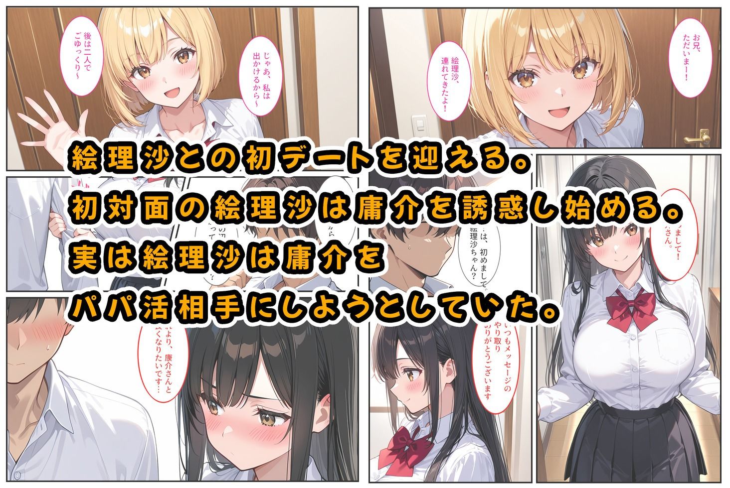 もっと生意気な妹をカネとセックスでわからせたい！ サンプル4ページ目
