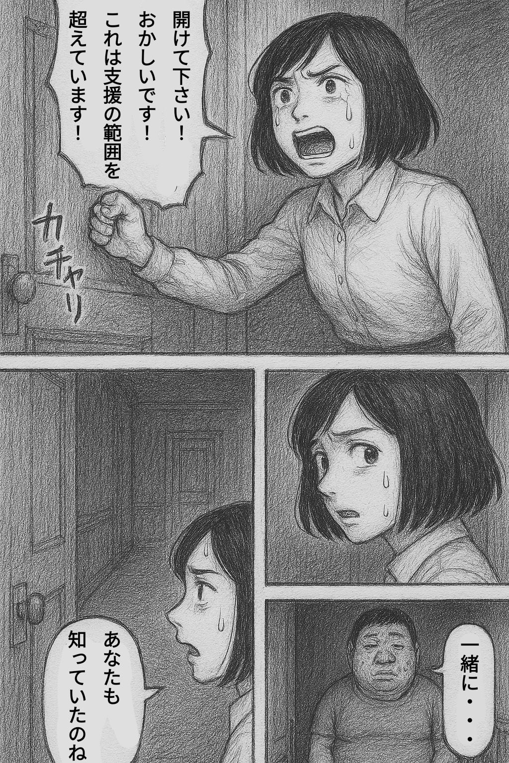 ひきこもり更生支援員 サンプル6ページ目