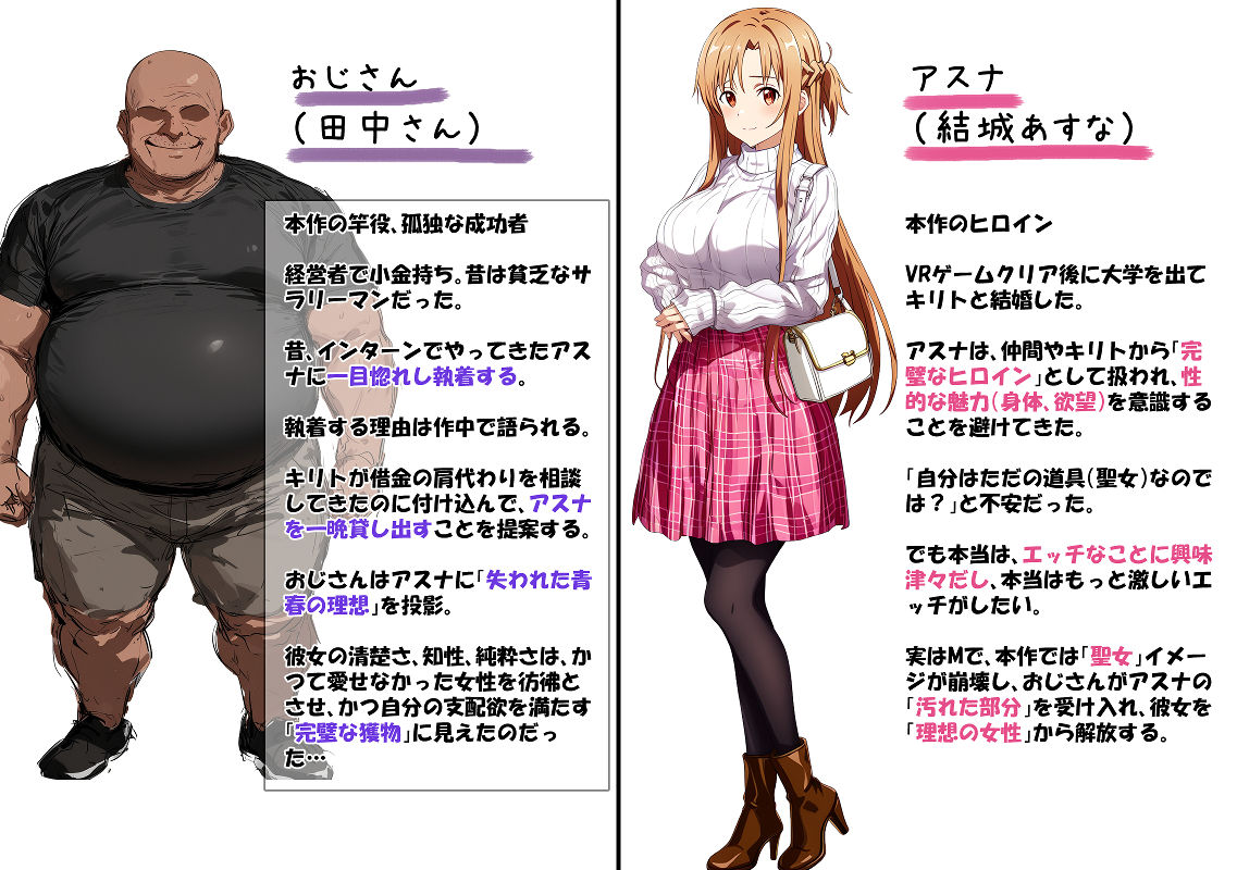 寝取られ堕ちるヒロイン SA〇 アスナ5 -借金で嫁を貸出す話3- サンプル9ページ目