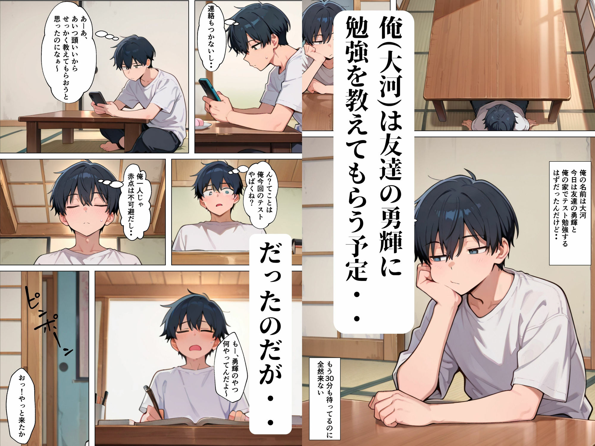 友達のねーちゃんに筆下ろしされる話 サンプル1ページ目