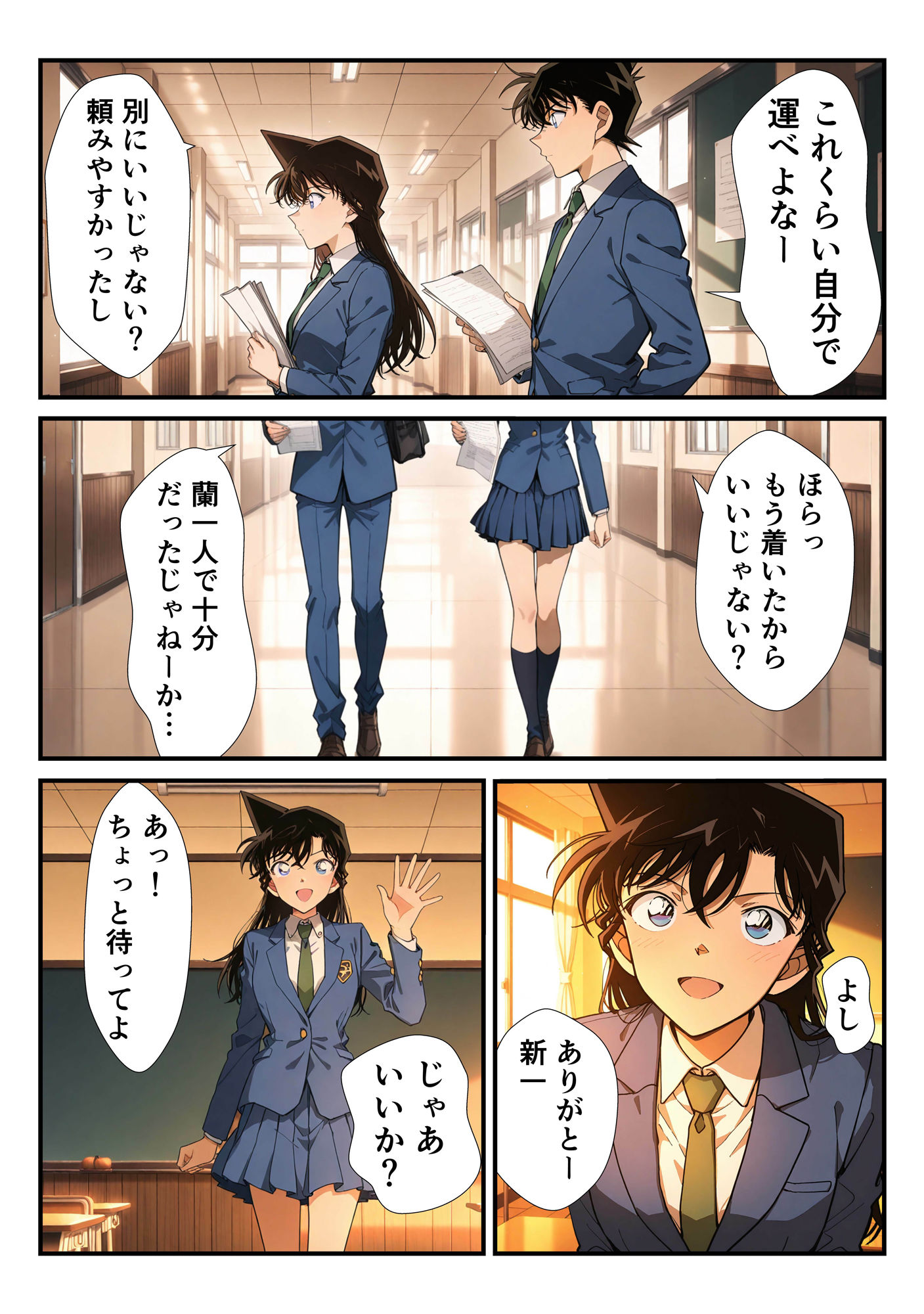 名探偵と放課後タイム サンプル3ページ目