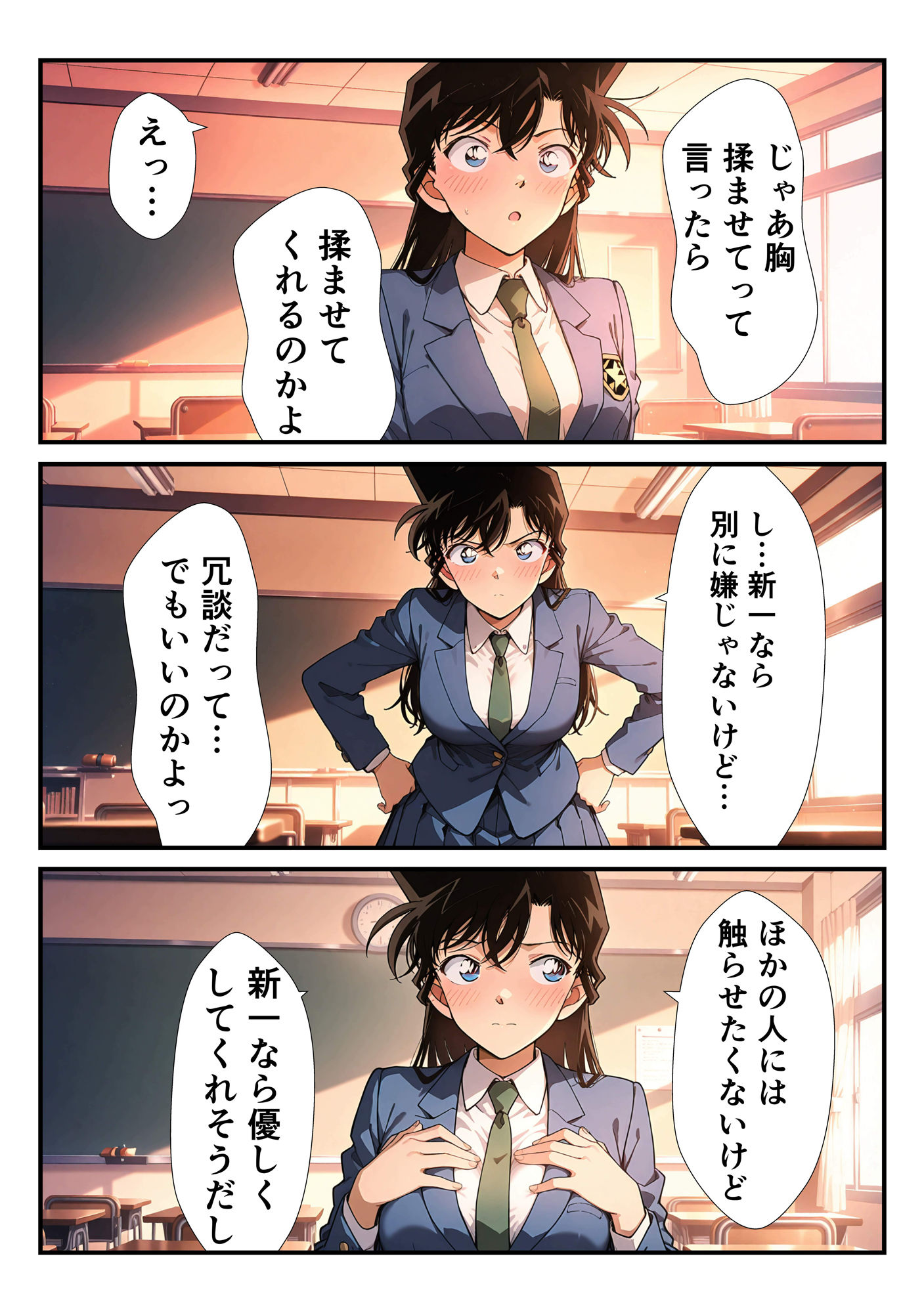 名探偵と放課後タイム サンプル5ページ目