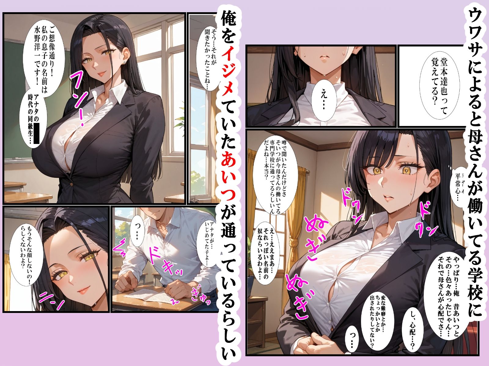 専門学校講師の母が俺をいじめていた生徒と不倫していた話 サンプル2ページ目