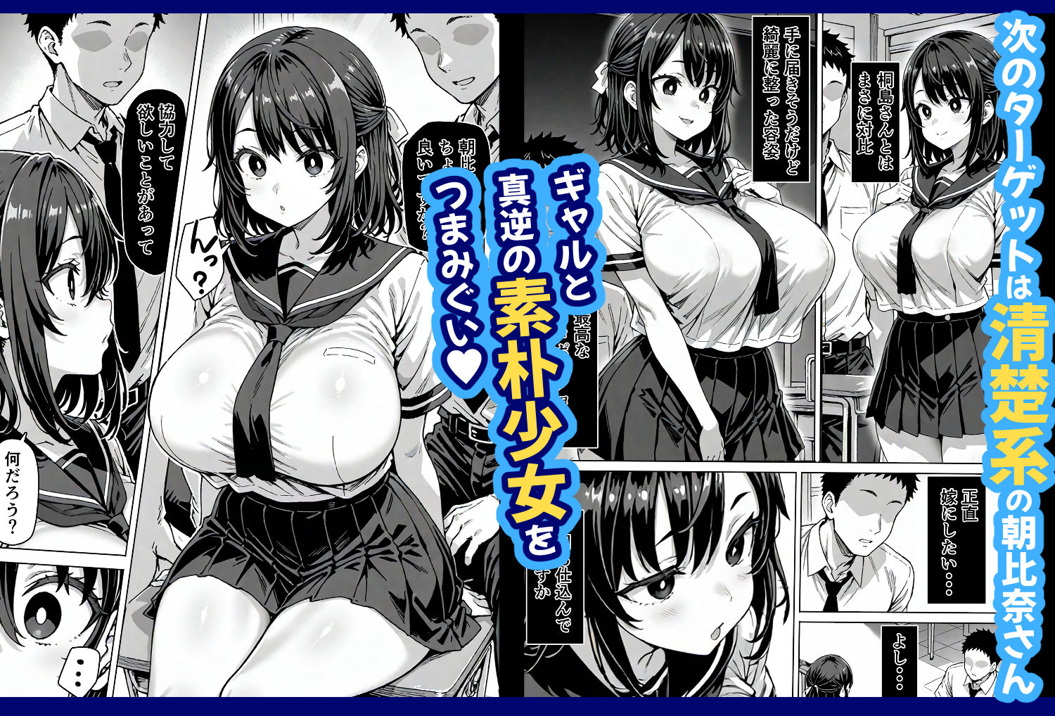 卒アル催●アプリ クラスメイトを支配できる卒業アルバム ギャル編 サンプル6ページ目