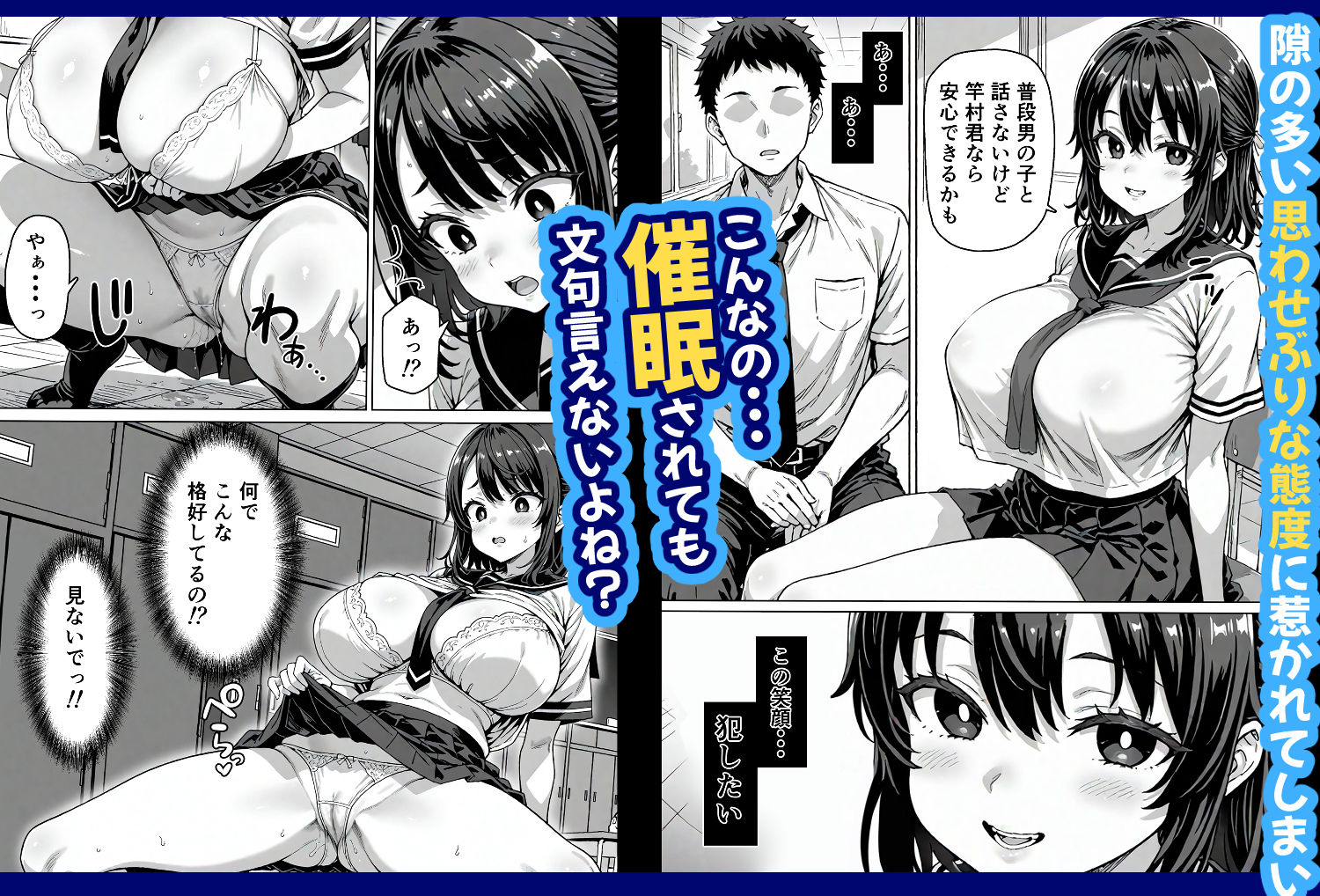 卒アル催●アプリ クラスメイトを支配できる卒業アルバム ギャル編 サンプル7ページ目