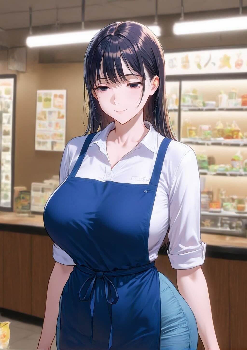 バイト先のお姉さん サンプル1ページ目