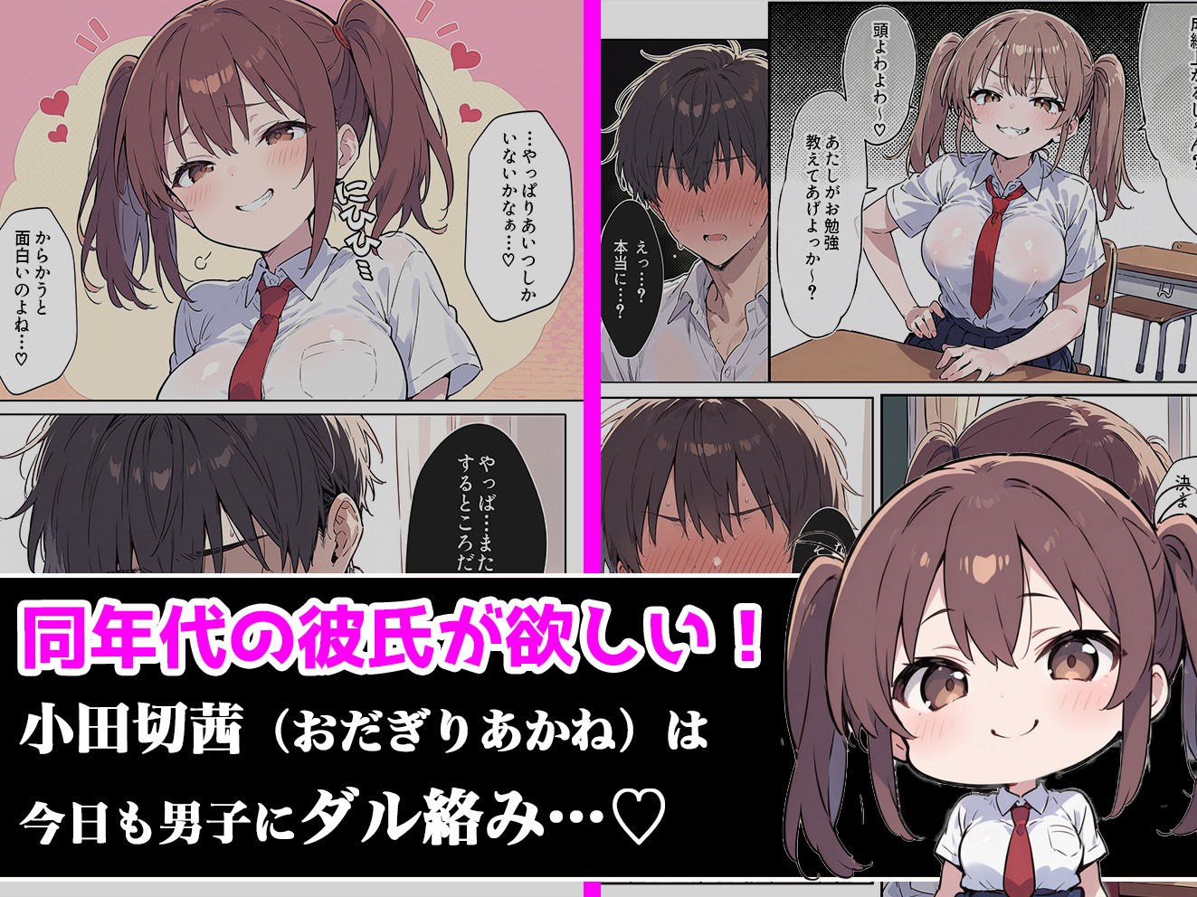 義理の兄に毎晩抱かれる可哀想なメス○キ妹の話 サンプル1ページ目