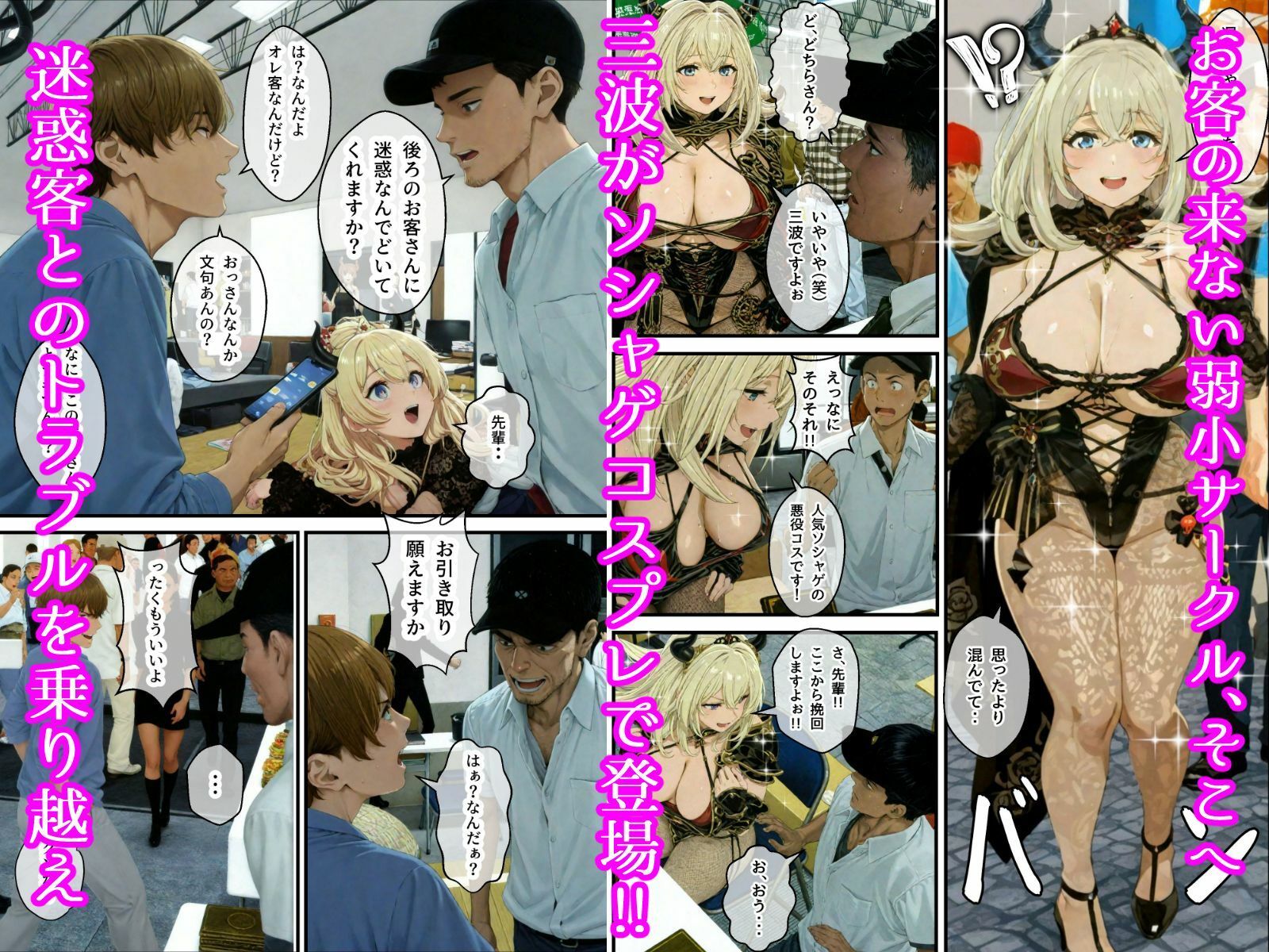 地味でオタクな女子とエロ漫画作ることになったんだが  コスプレ同人即売会編 サンプル2ページ目