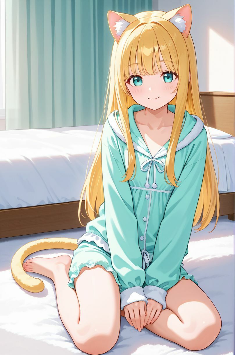 けも☆ラボ記録 No.01 ─ りりね日常観察記［制服＆部屋着ver.］ サンプル3ページ目