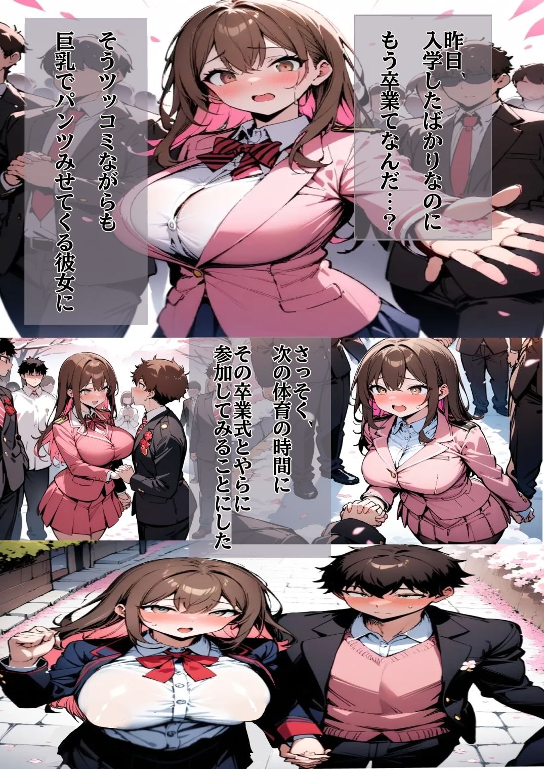 graduation ceremony サンプル7ページ目