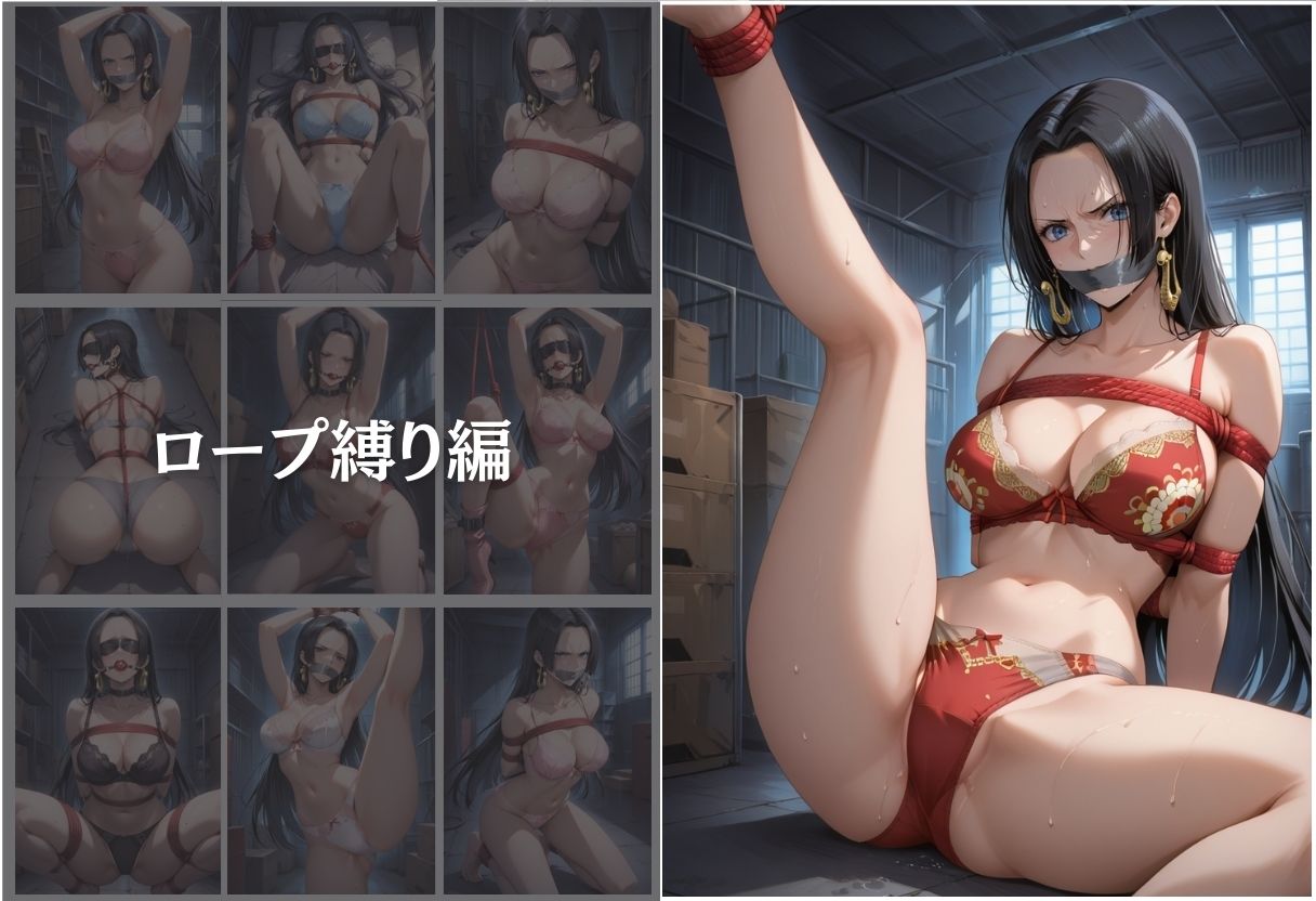 捕らわれた海賊女帝 サンプル2ページ目