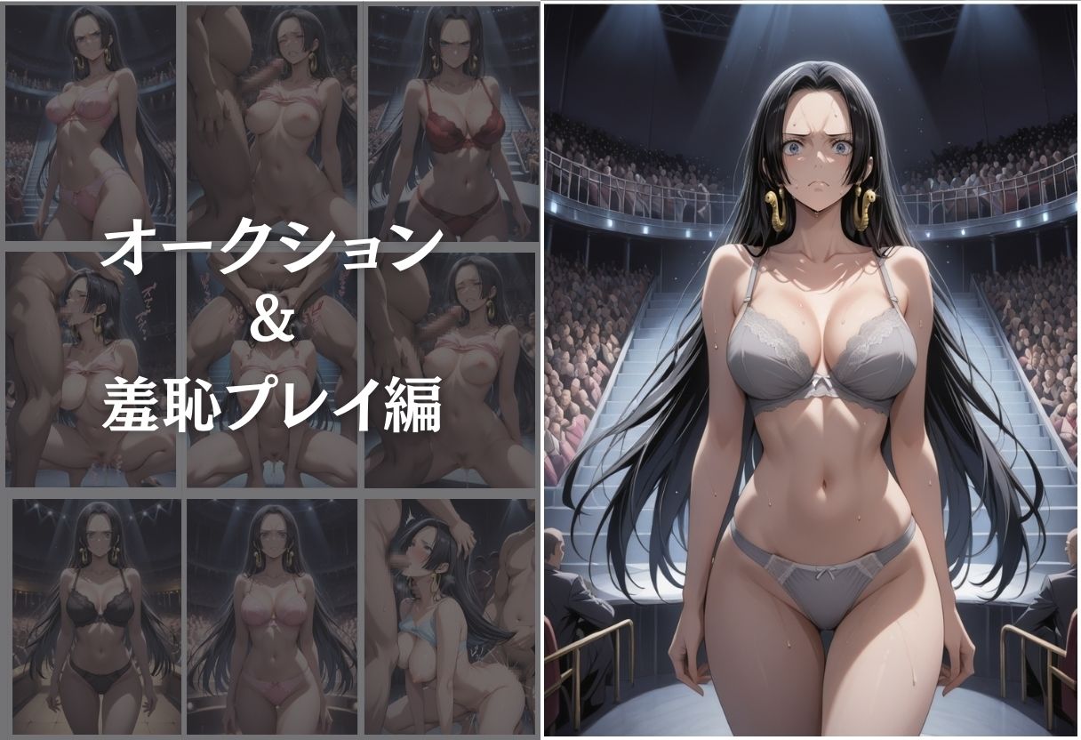 捕らわれた海賊女帝 サンプル4ページ目