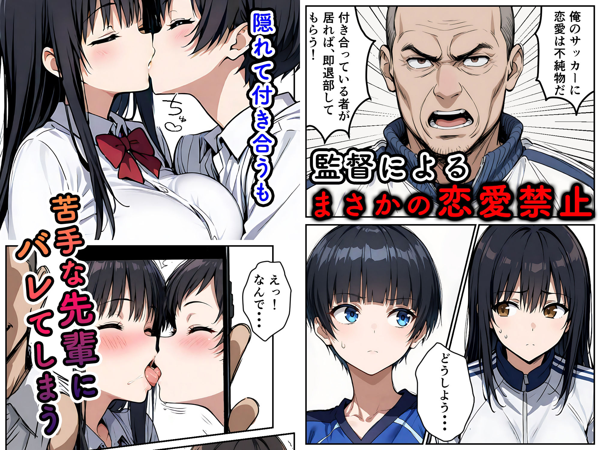 幼馴染の彼女は部活の先輩の性処理係 サンプル3ページ目