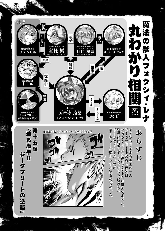 魔法の獣人フォクシィ・レナVol.15 サンプル2ページ目