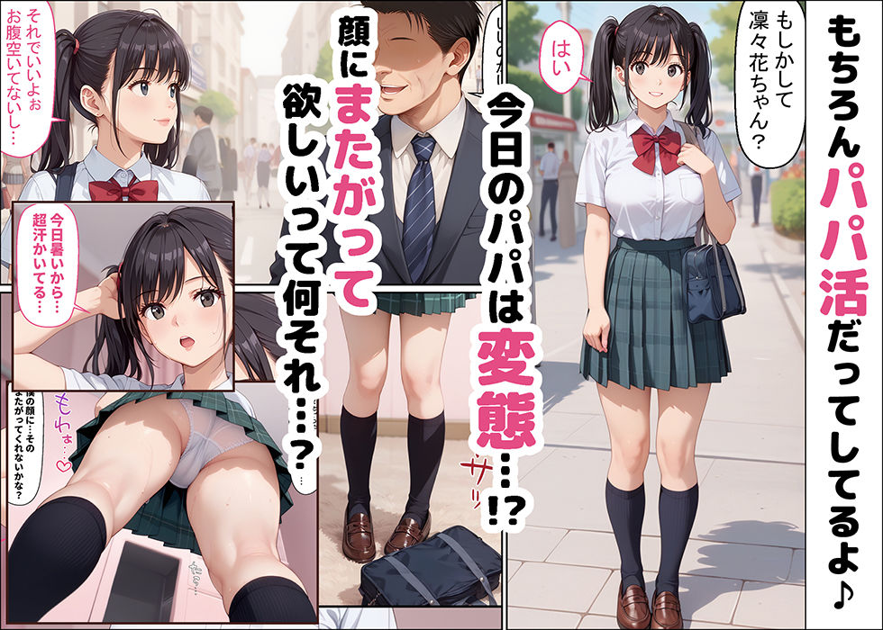 JKって最強だよ。だって身体使えば何でも手に入るもん♪ サンプル8ページ目