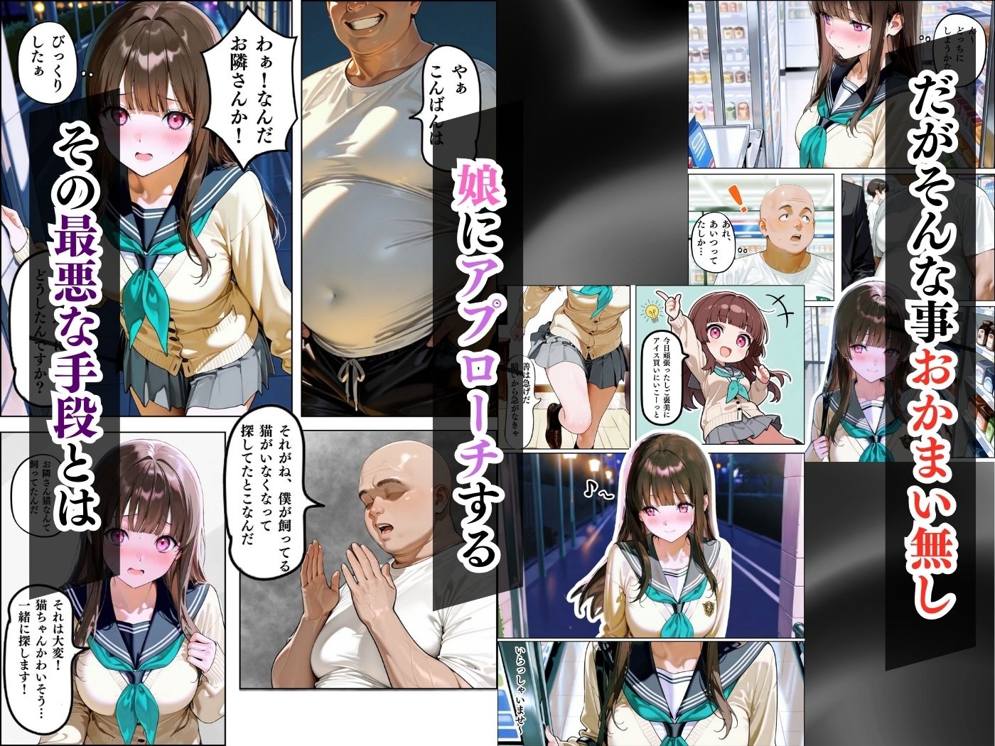 隣人種付け〜母の次は娘も アクメ管理で迎える絶頂〜 サンプル4ページ目
