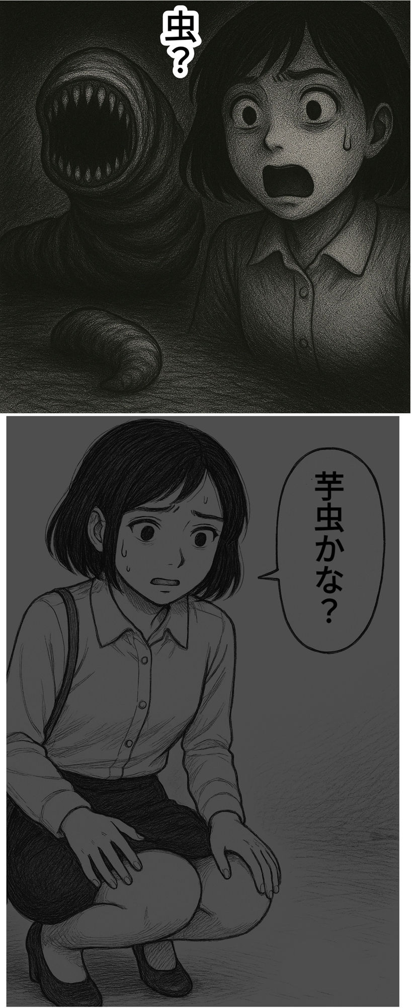 帰り道エロホラー サンプル3ページ目