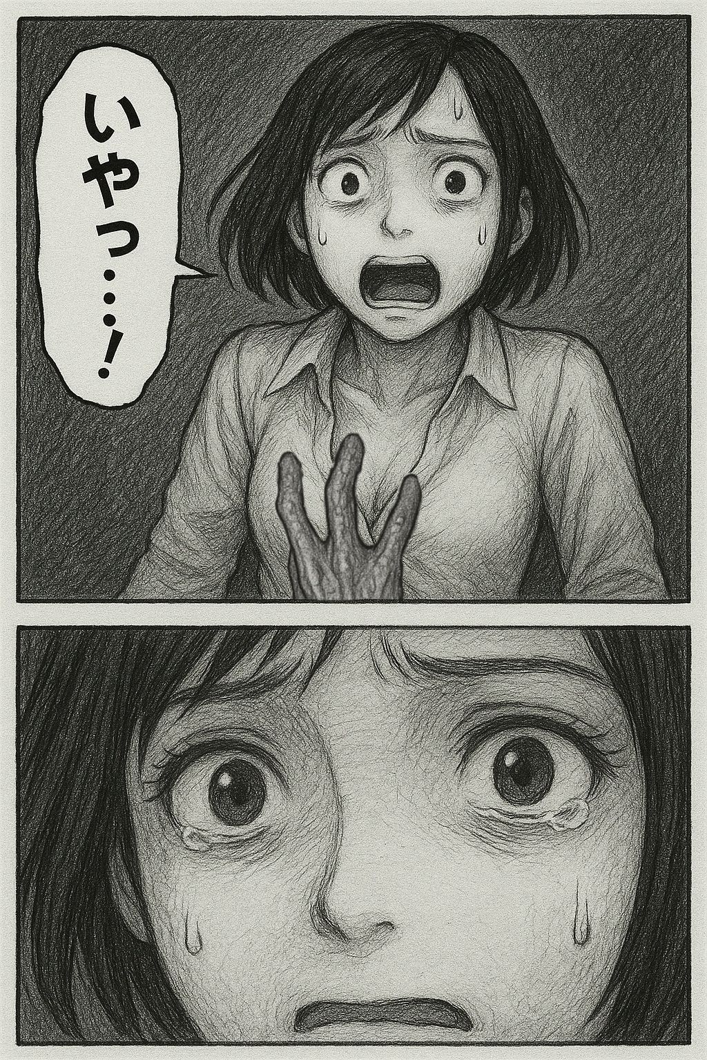 帰り道エロホラー サンプル9ページ目